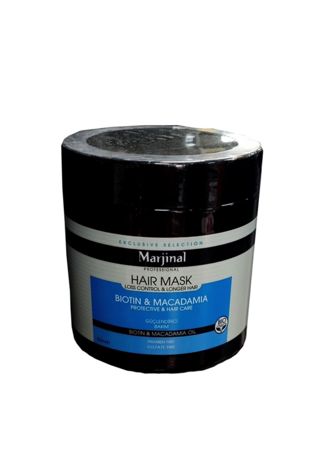 Marjinal Macadamia Biotin Saç Maskesi 500 ml