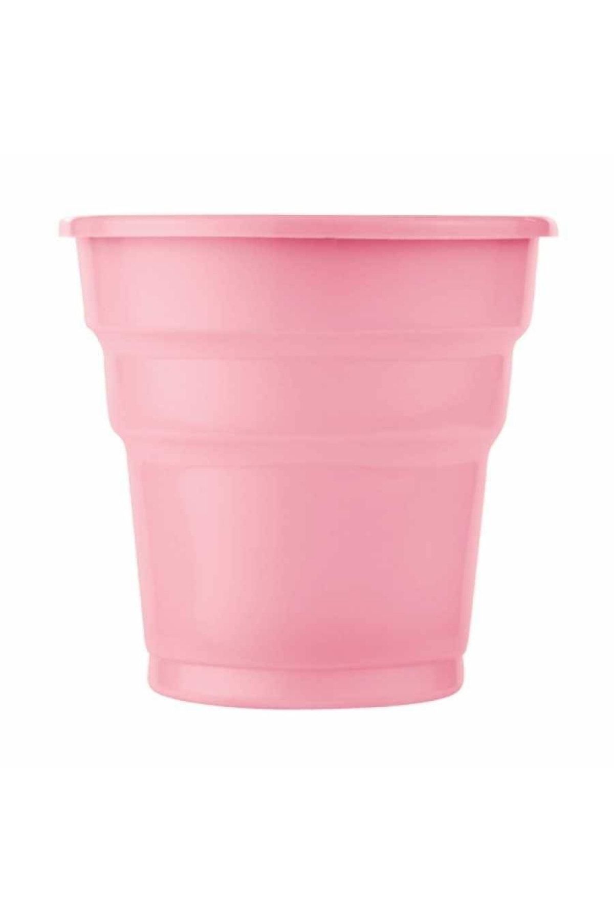 Samur Plastik Meşrubat Bardağı Pembe 180cc-7oz 25li