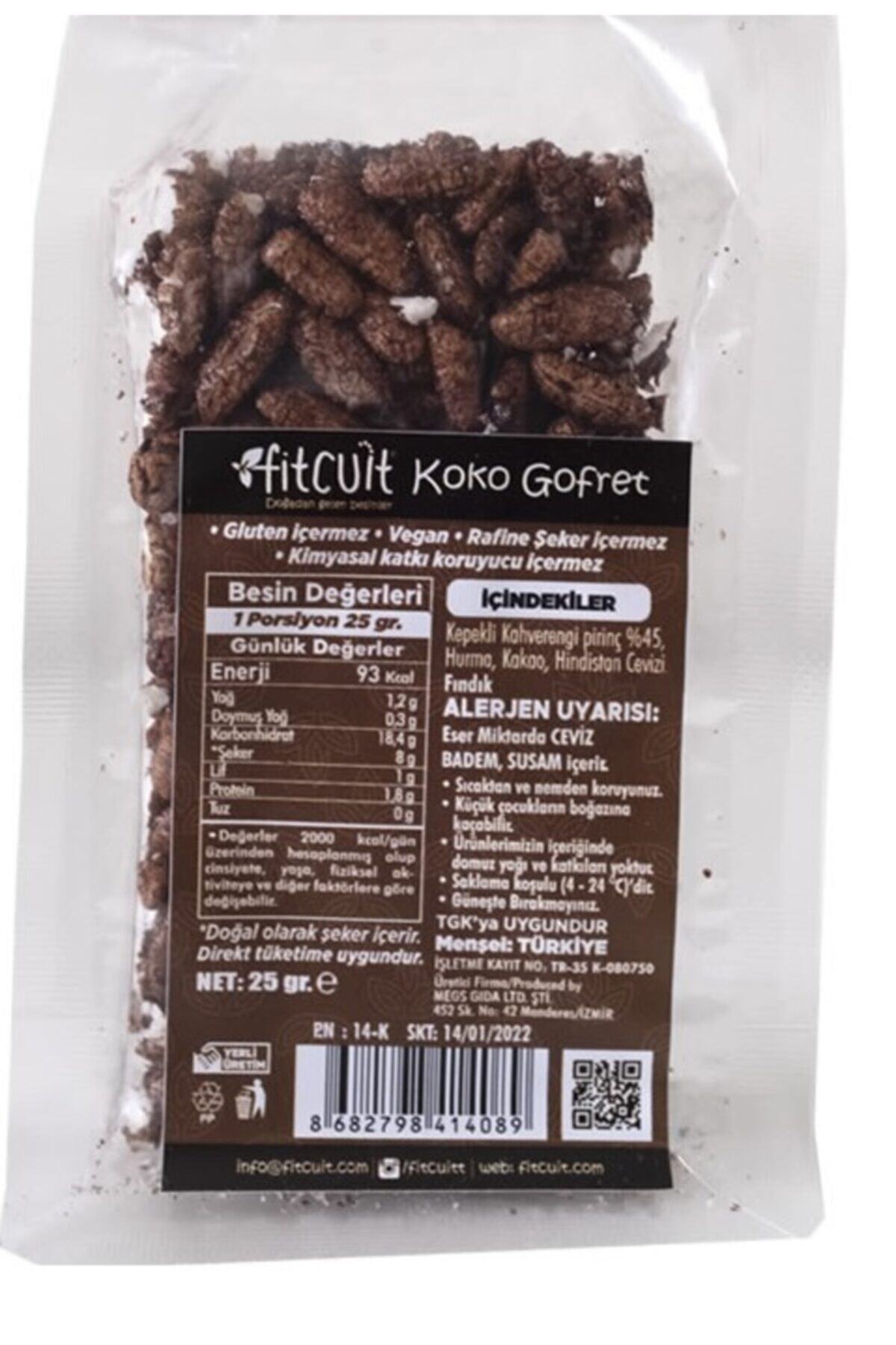 fitcuit Koko Gofret 25 Gr