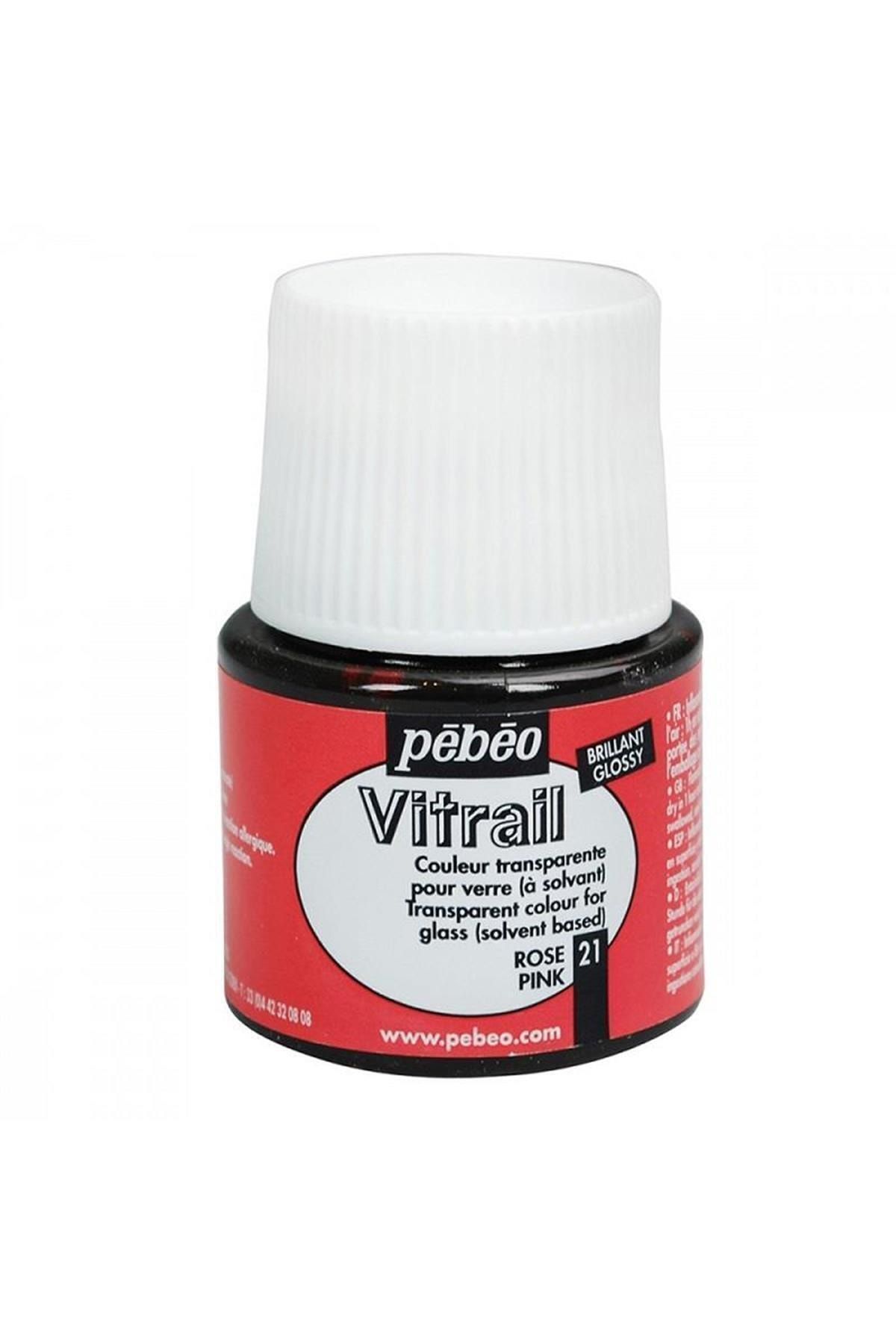 Pebeo 050/21 Cam Boyası Vitrail 45 Ml.şişe