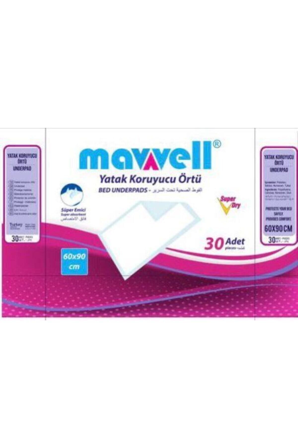 Mavvell Mavvel Hasta Altı Bezi Serme Yatak Koruyucu 60x90 Cm 30 Lu