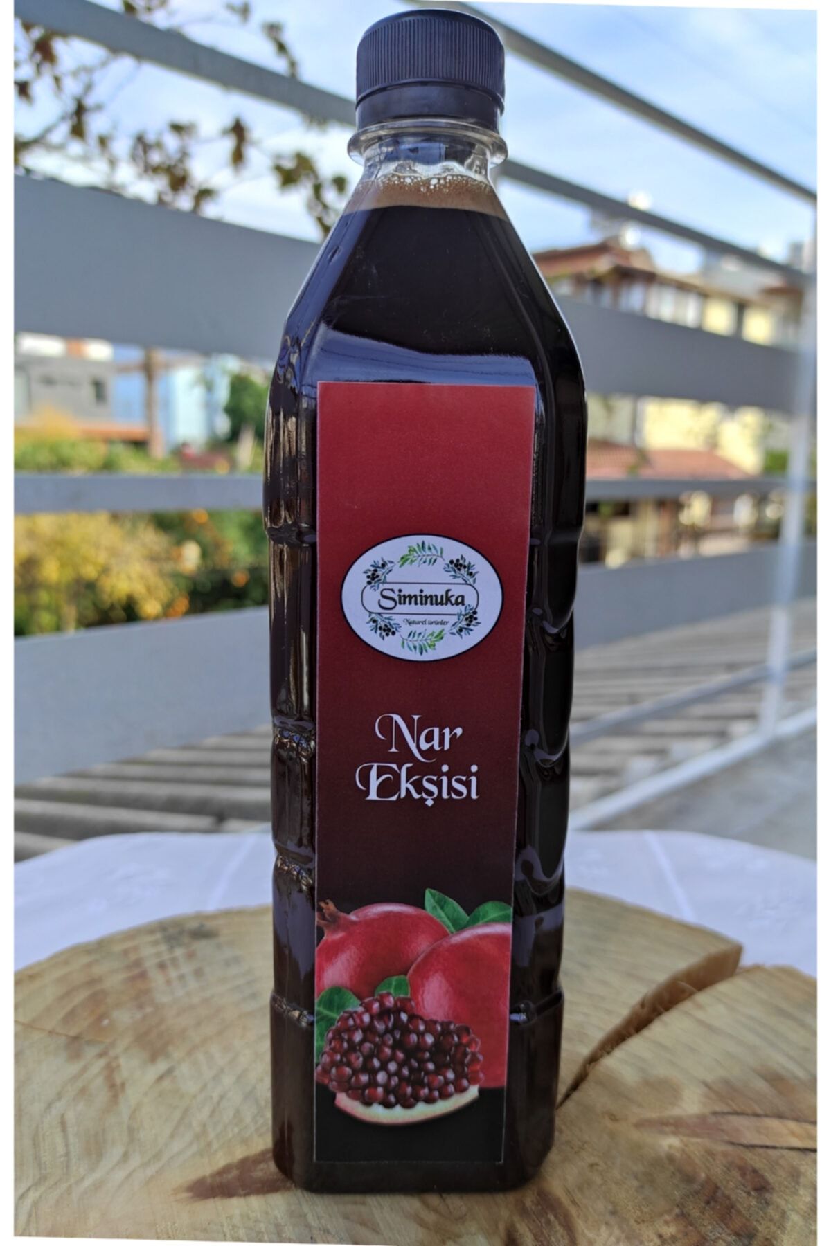 SİMİNUKA NATUREL Ev Yapımı Doğal Nar Ekşisi 1 Lt