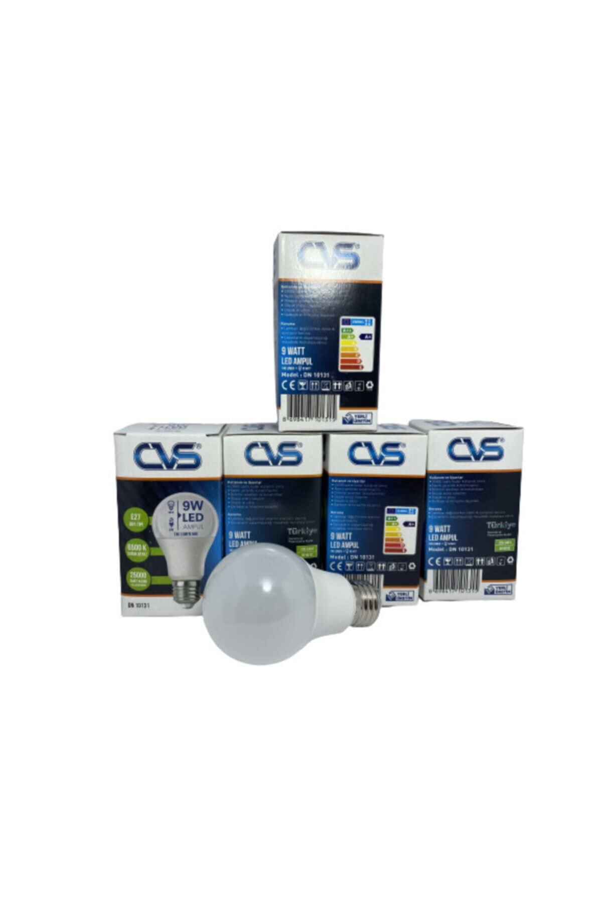 alacabey 5'li E27 Dn-10131 9 Watt 25000 Saate Kadar Dayanıklı Beyaz Led Ampul 6500k Soğuk Beyaz