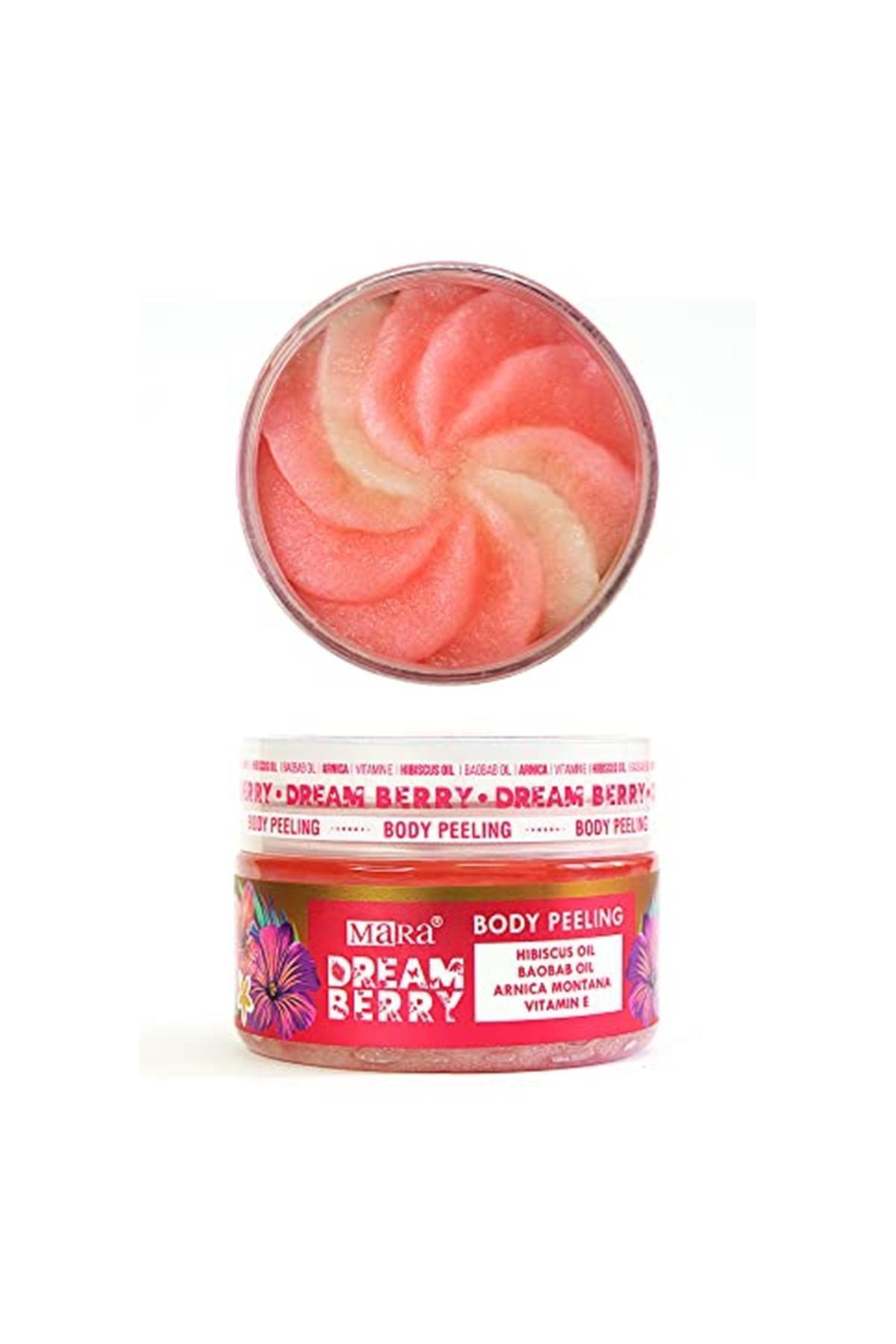 Mara Kozmetik Dreamberry Değerli Yağlar Içeren Çilek Vücut Peeling 300gr