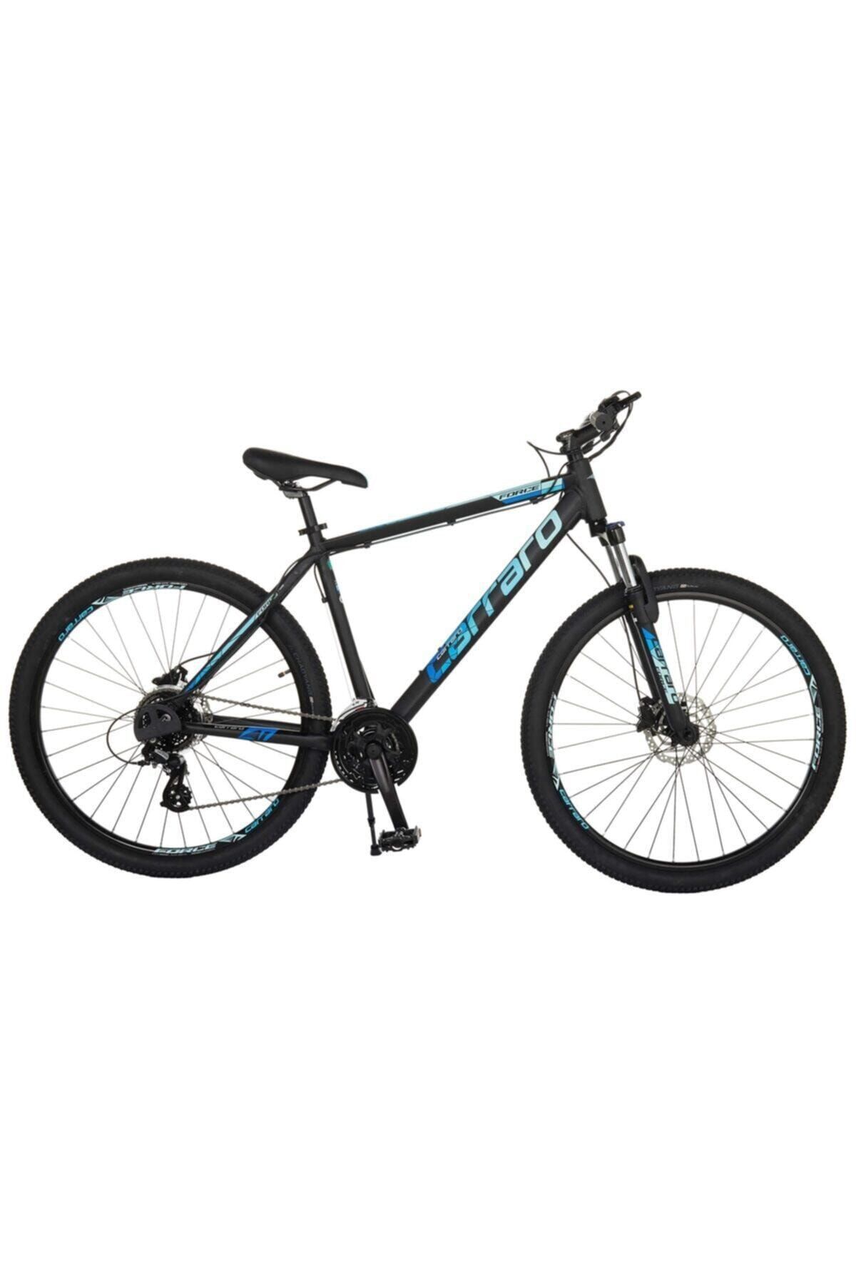 Carraro Force 750 Erkek Dağ Bisikleti 381h Hd 27,5 Jant 24 Vites Mat Siyah-açık Mavi-gümüş