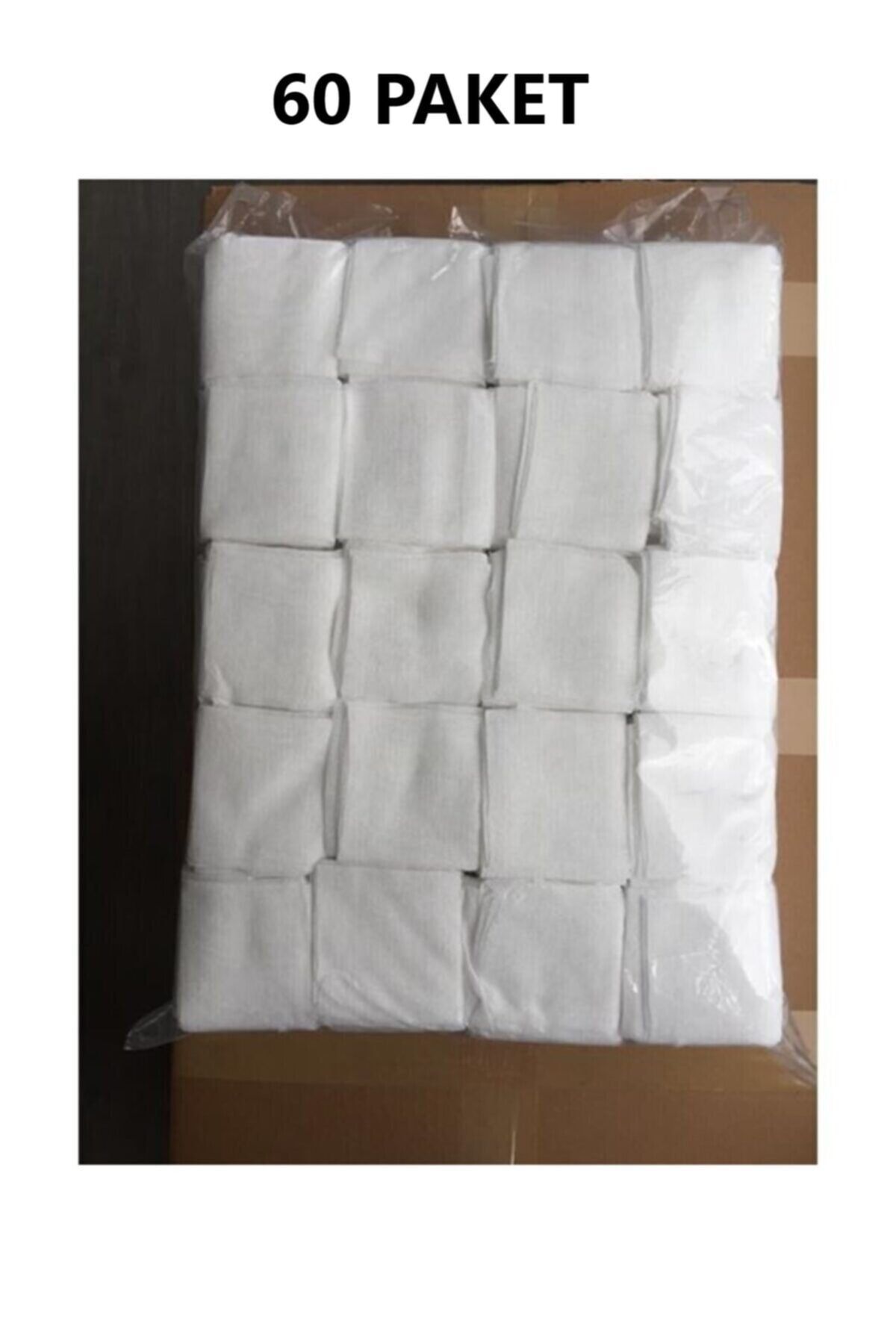 Hacamat 5cmx5cm 4 Kat Gazlı Bez 1 Kolı(500x60=30000 Adet)