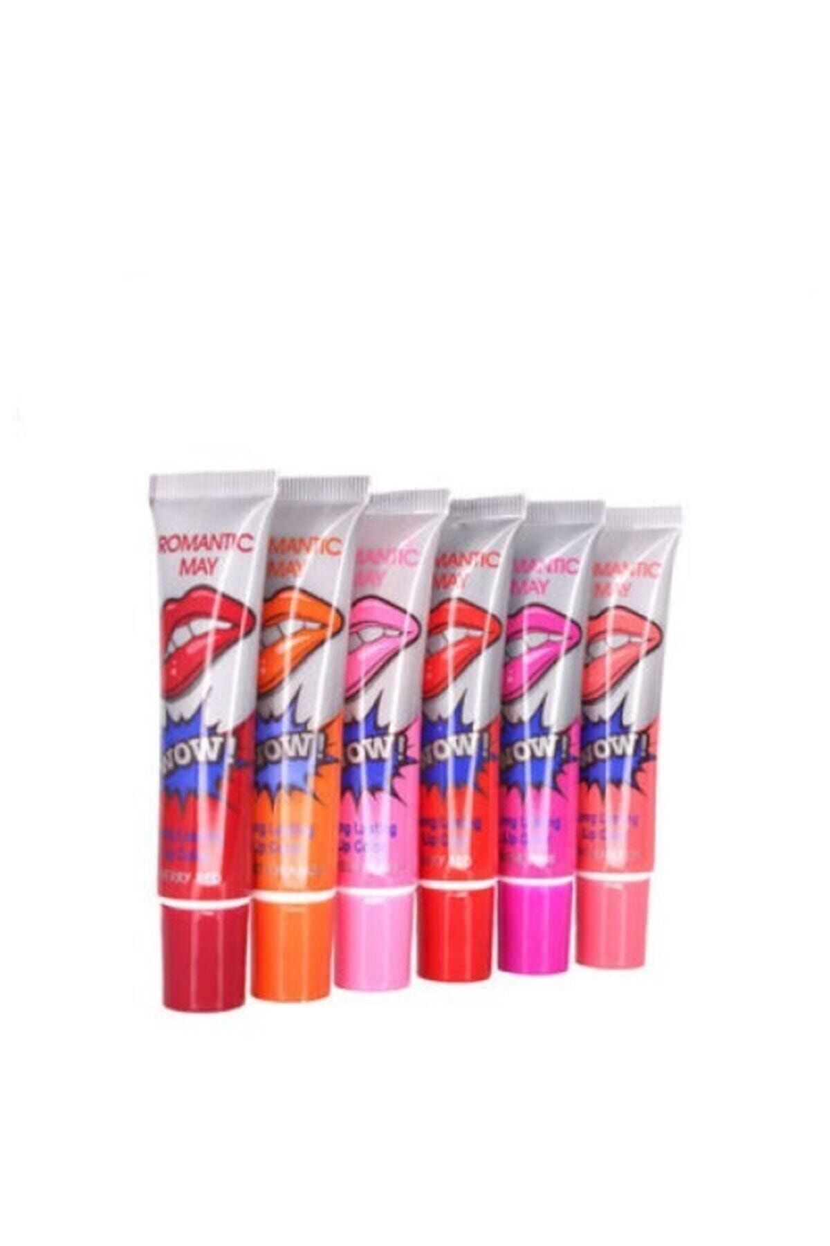 GLAZZI Soyulabilir Ruj Seti Wow 6lı Set