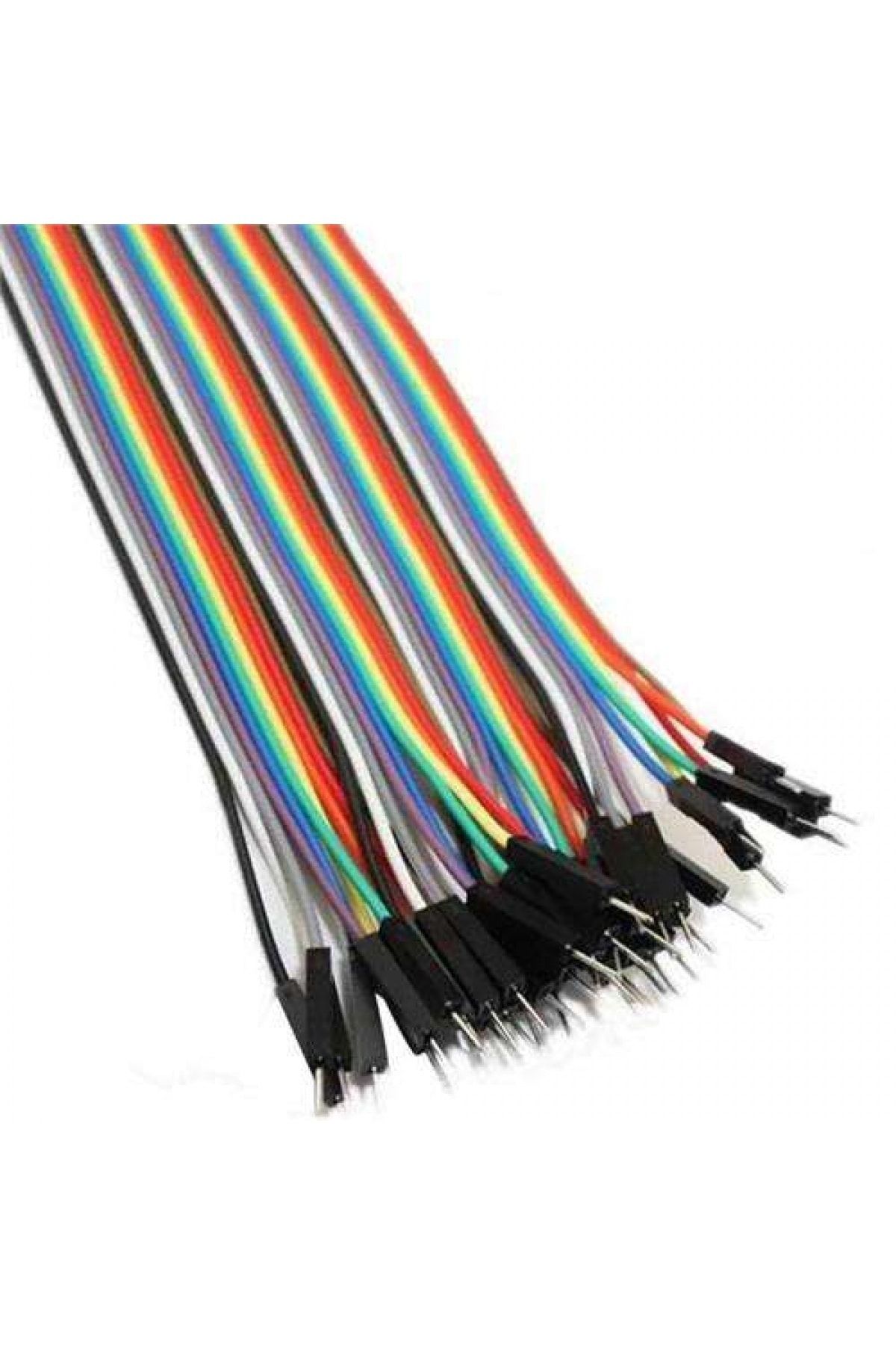 NO.8 HOUSE Transformacion Isotto Jumper Kablo 20 Cm Erkek-erkek 40'lı 612023 6 Lı Indirimli Paket