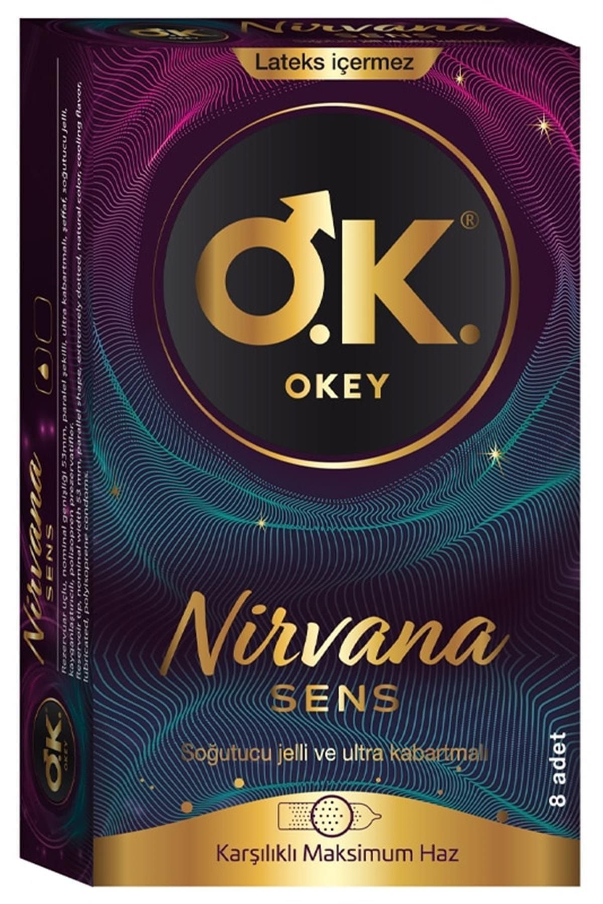 okey prezervatif Okey Nirvana Sens Prezervatif 8'li