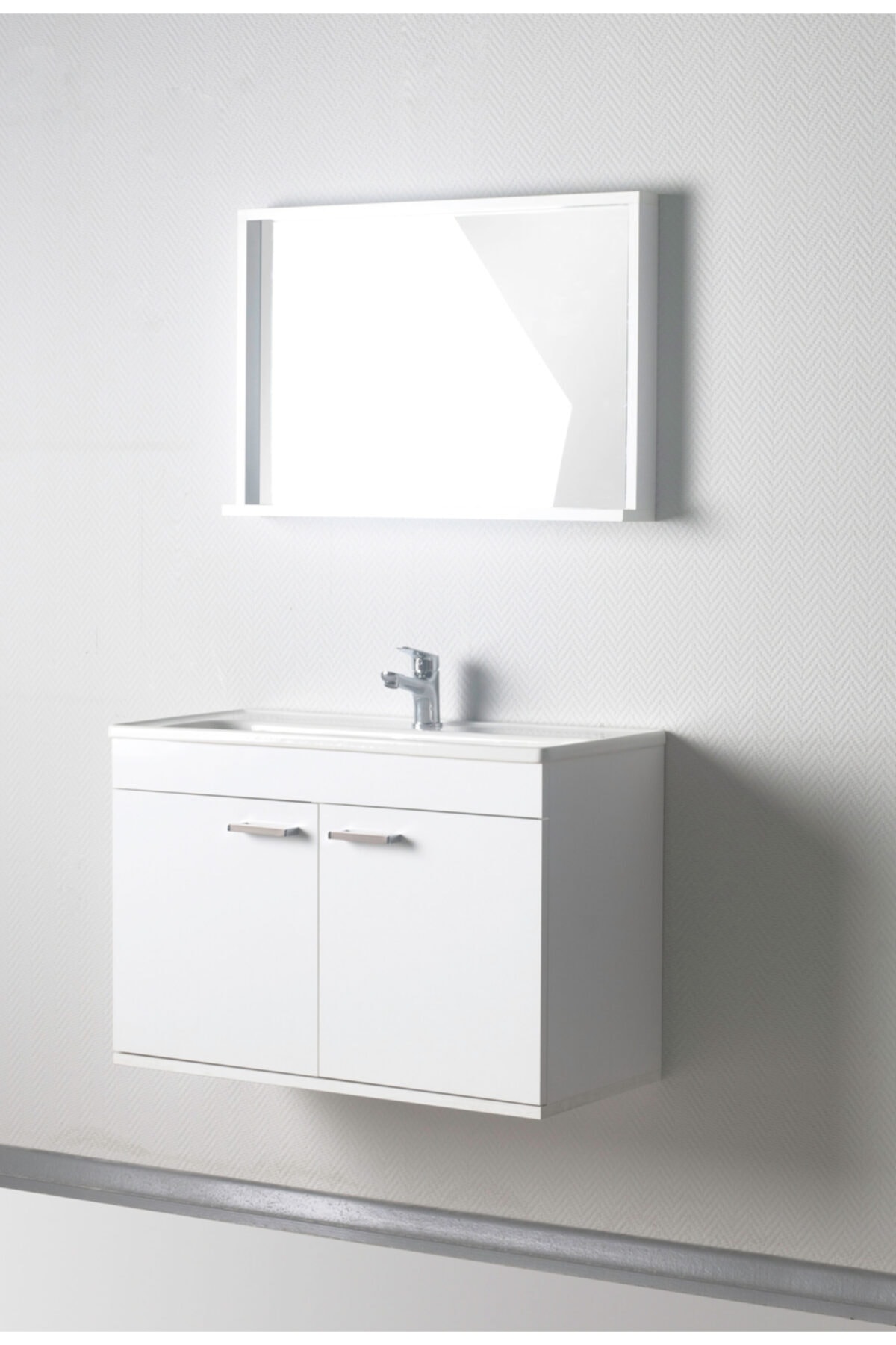 LİVEA Polo Banyo Dolabı 80 cm Beyaz