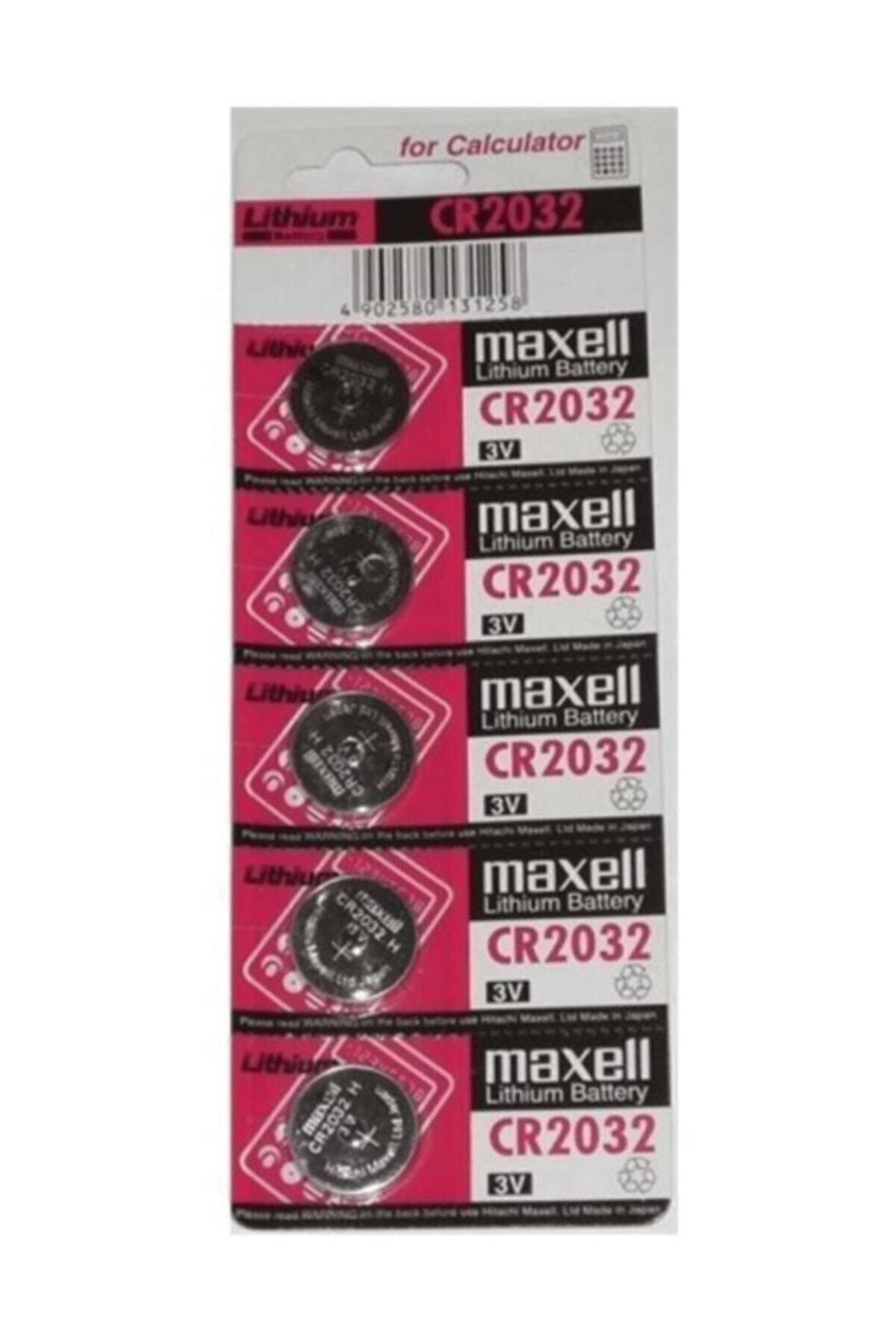 Maxell Cr 2032 Lithium Pil 3v. 5'li Paket Cr2032