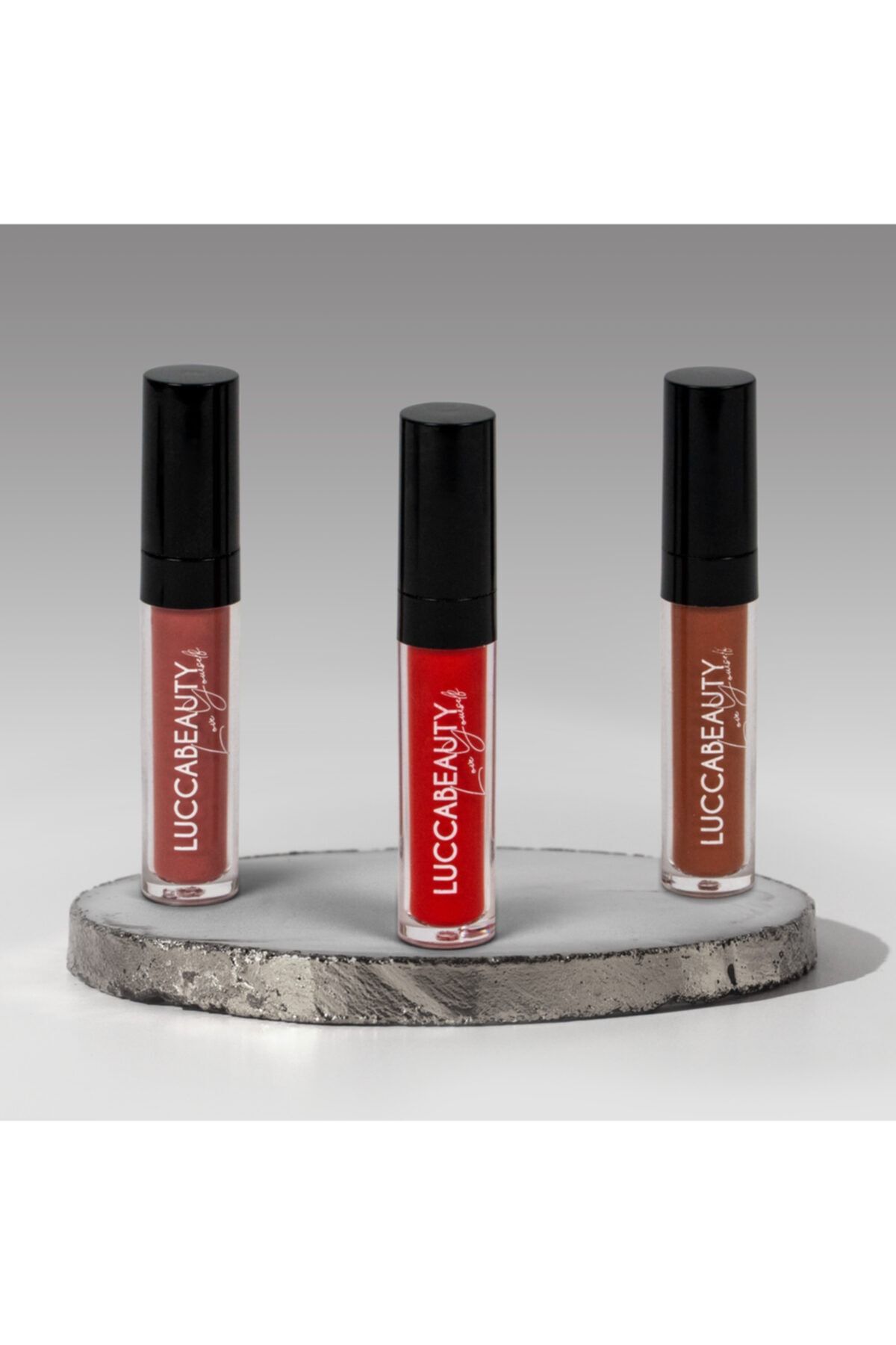 LUCCA BEAUTY Matte Lipstick 3’lü Set