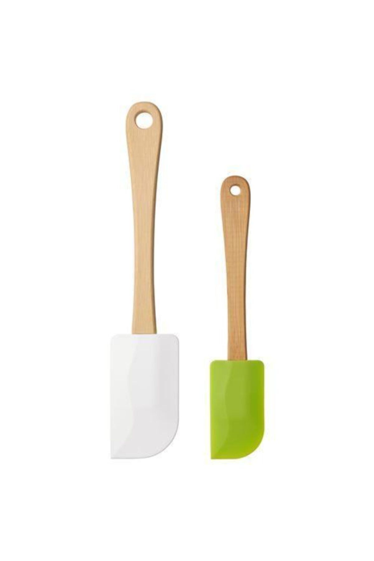 IKEA Vınter 2021 Spatula, Beyaz-yeşil