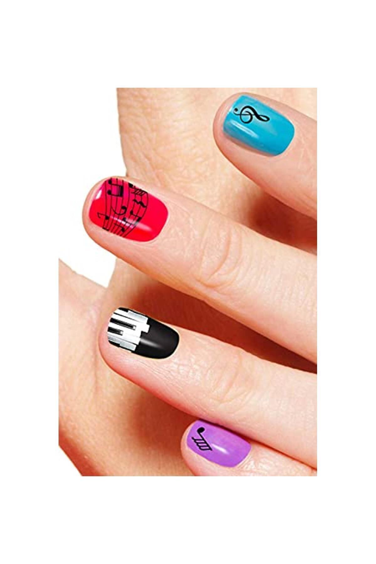 BRCTOPTAN Marka: Nota Tırnak Dövmesi, Tırnak Tattoo, Nail Art, Tırnak Sticker Kategori: Geçici Dövme