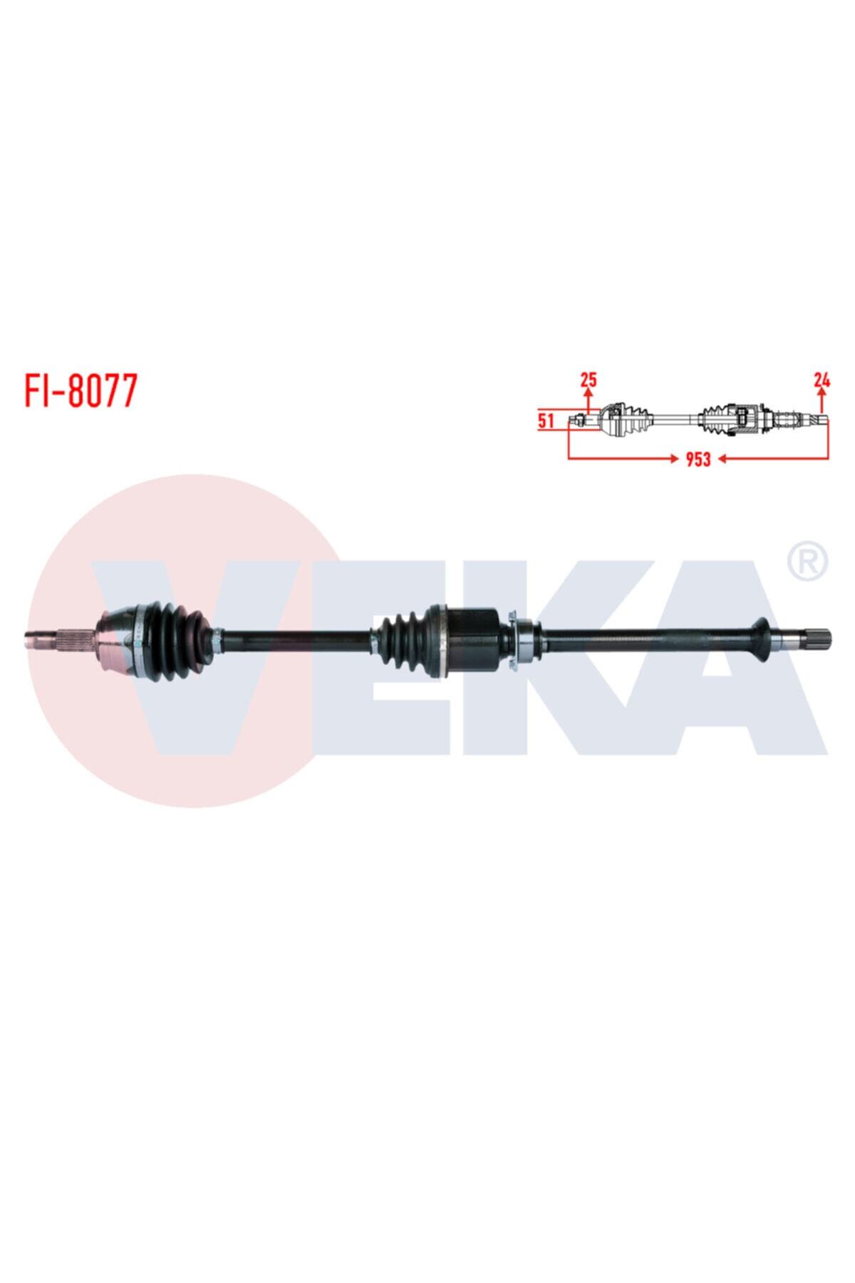 ÖZGÜÇYEDEK Komple Aks Sag On Fıat Egea 1.3 Mjt M-t Uzunluk 953 Mm 2015-