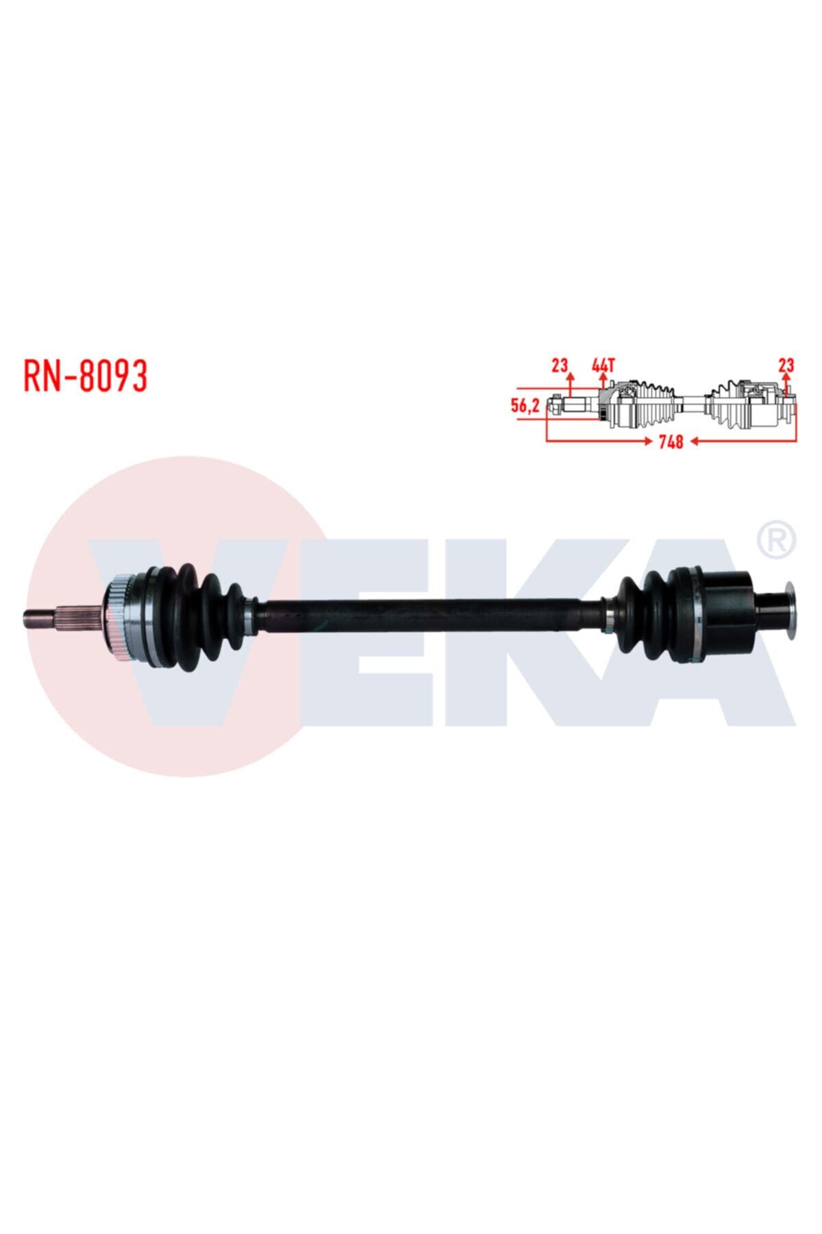 ÖZGÜÇYEDEK Komple Aks Sag On Renault Laguna I (b56,556) 1.8i Abslı 44 Dıs Uzunluk 748mm 199