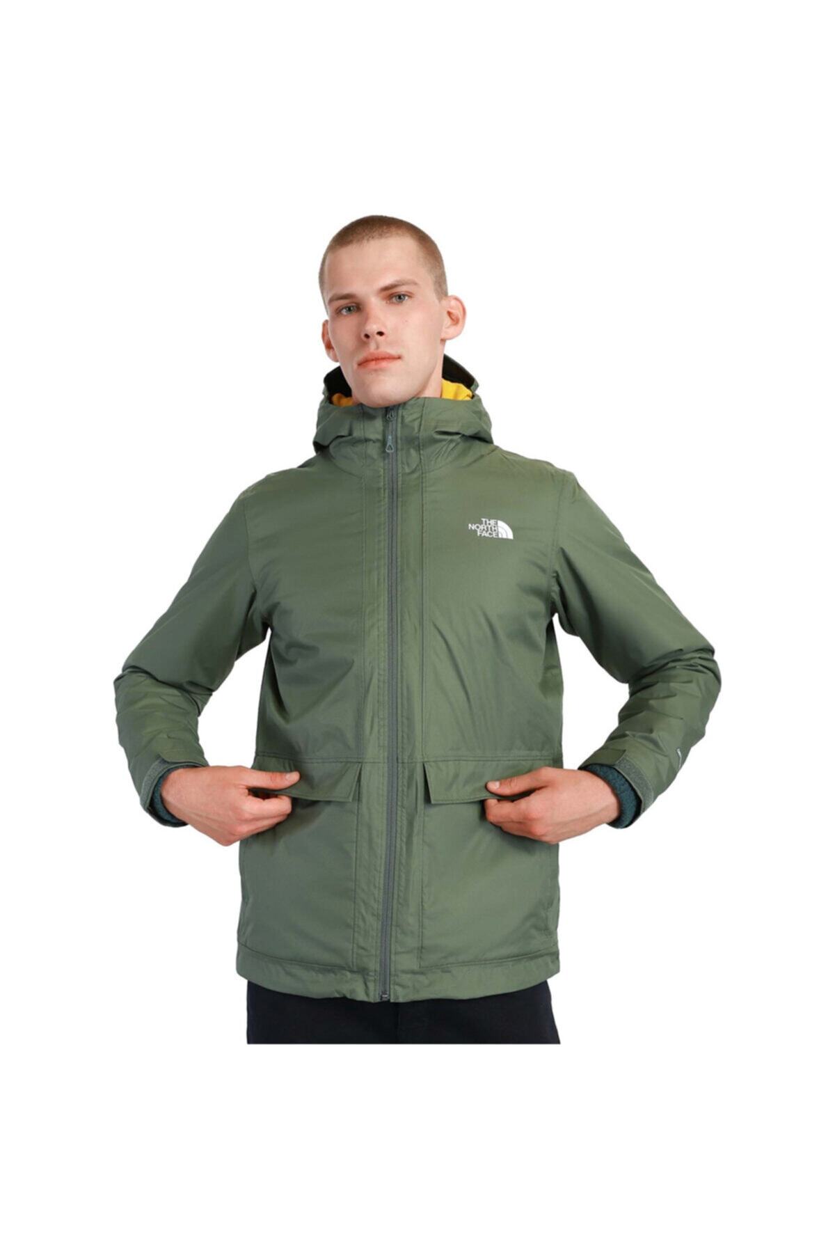 THE NORTH FACE M Fleece Tri Erkek Yeşil Outdoor Ceket Nf0a5ıbn2391