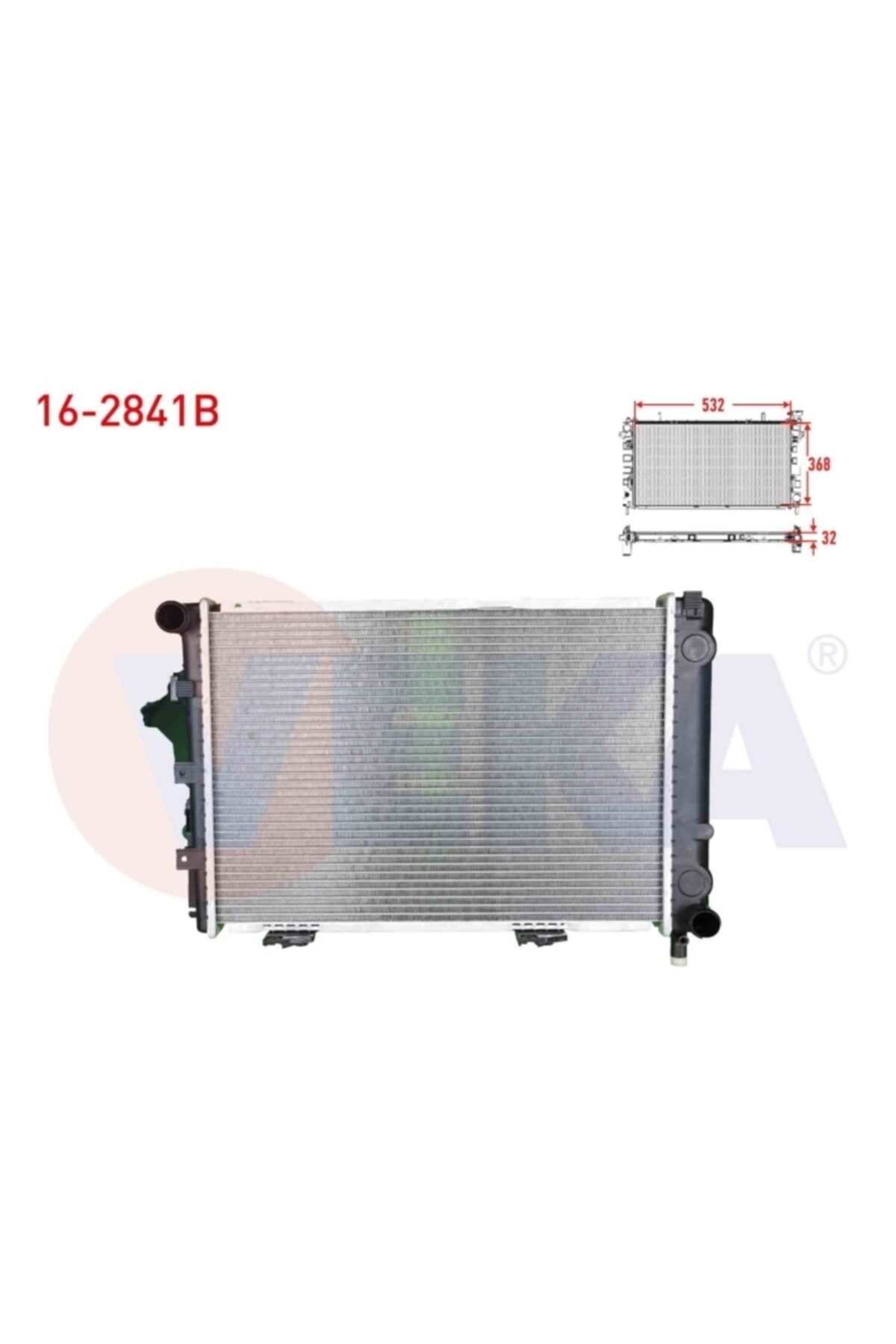 ÖZGÜÇYEDEK Su Radyatoru Brazıng Mercedes (w124) 2.0 D M-t Ac-1984-1995