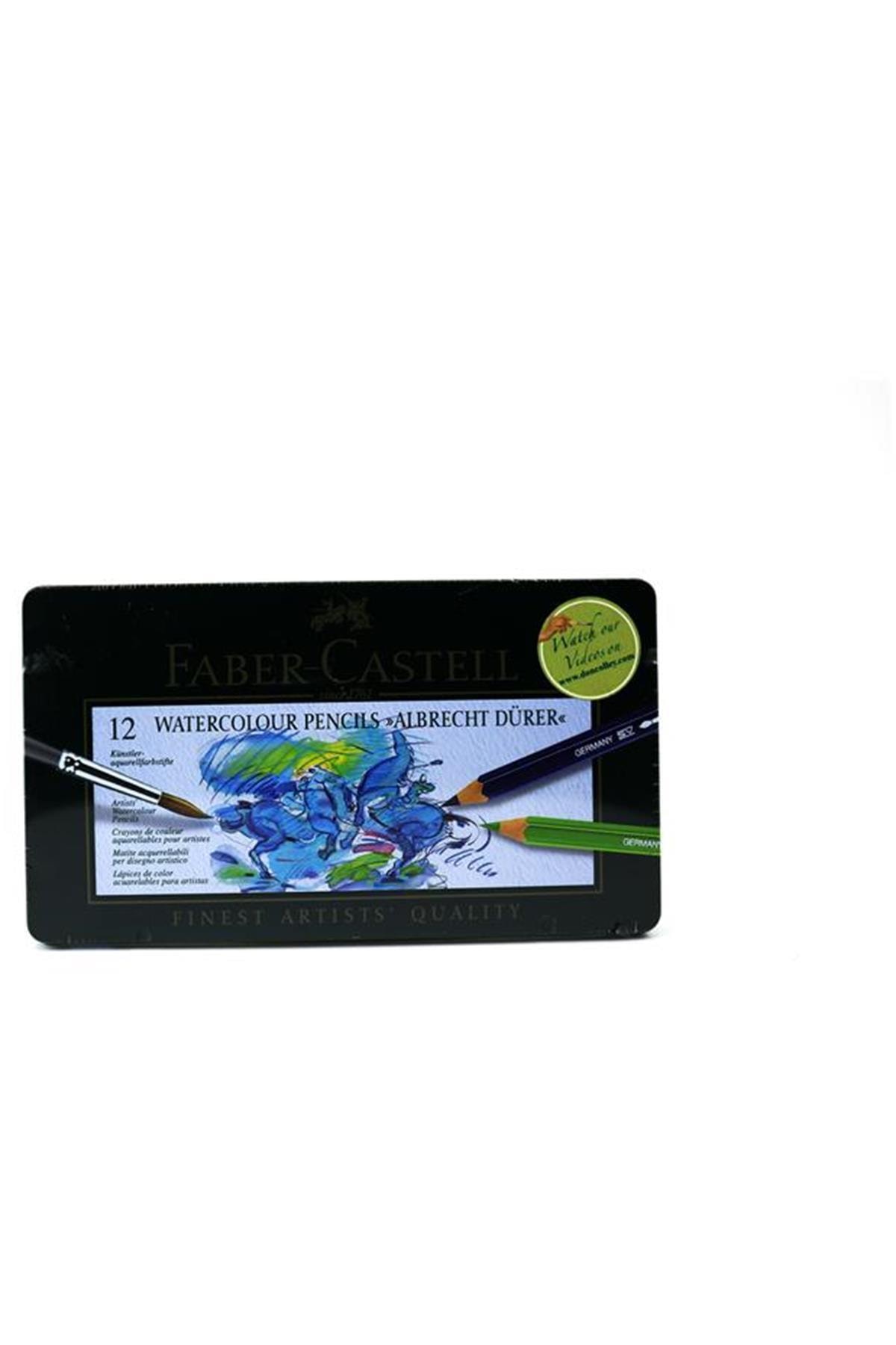 Faber Castell Dürer 12 Renk Aquarell  Kuru Boya Kalemi