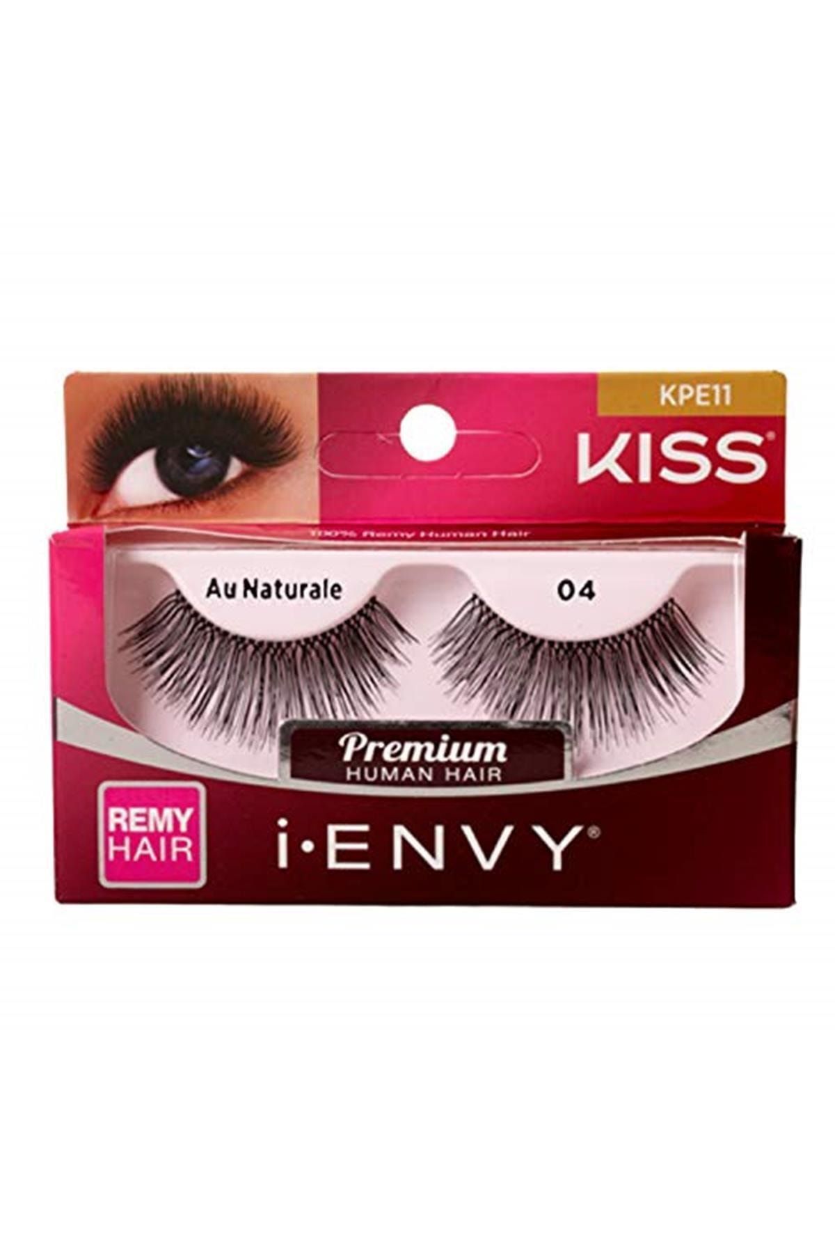 Kiss Kpe11 Au Natural 04 (premium Human Hair) 1 Paket (1 X 40 G)