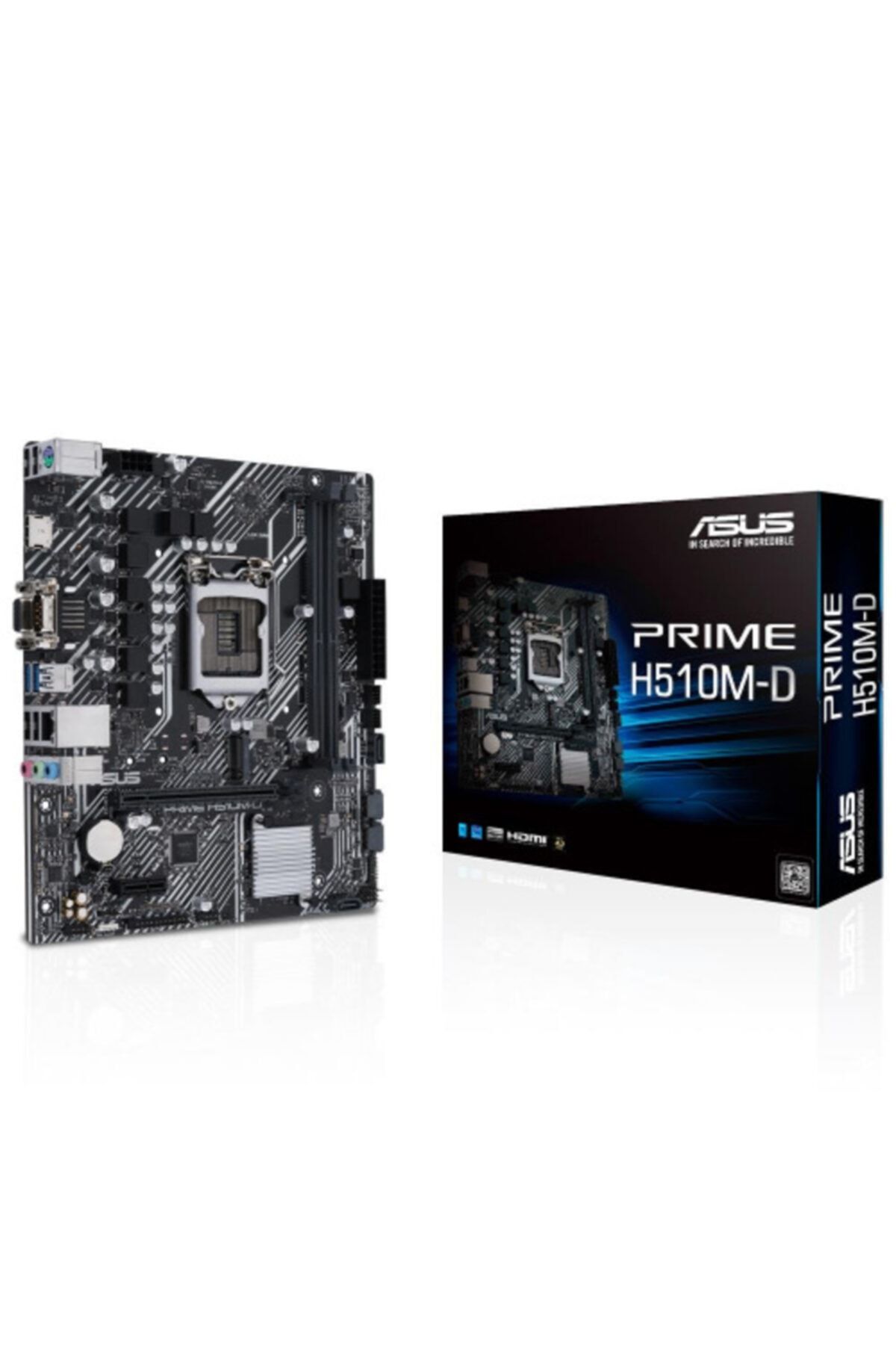 ASUS Prıme H510m-d D-sub Hdmı M.2 Usb3.2 Lga1200 10 Ve 11.nesil