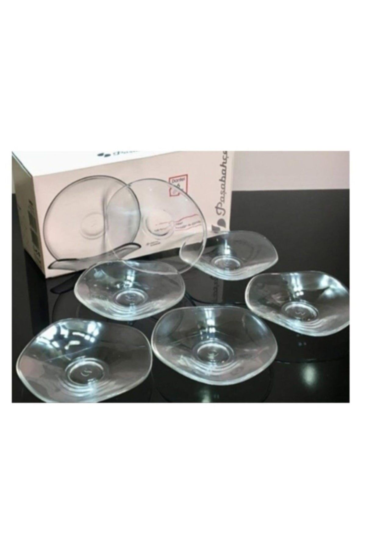 Paşabahçe 54631 Dantel Çay Tabağı 6 Lı
