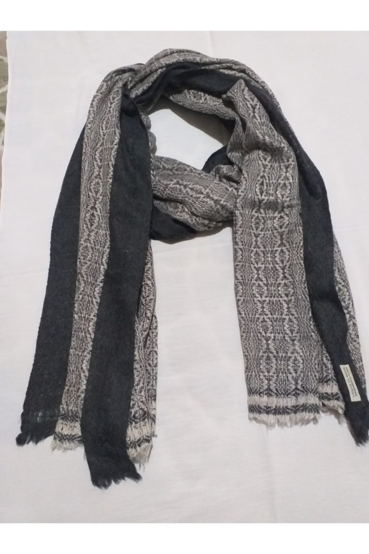 Suvel İpek Kaşmir Unisex Şal & Atkı