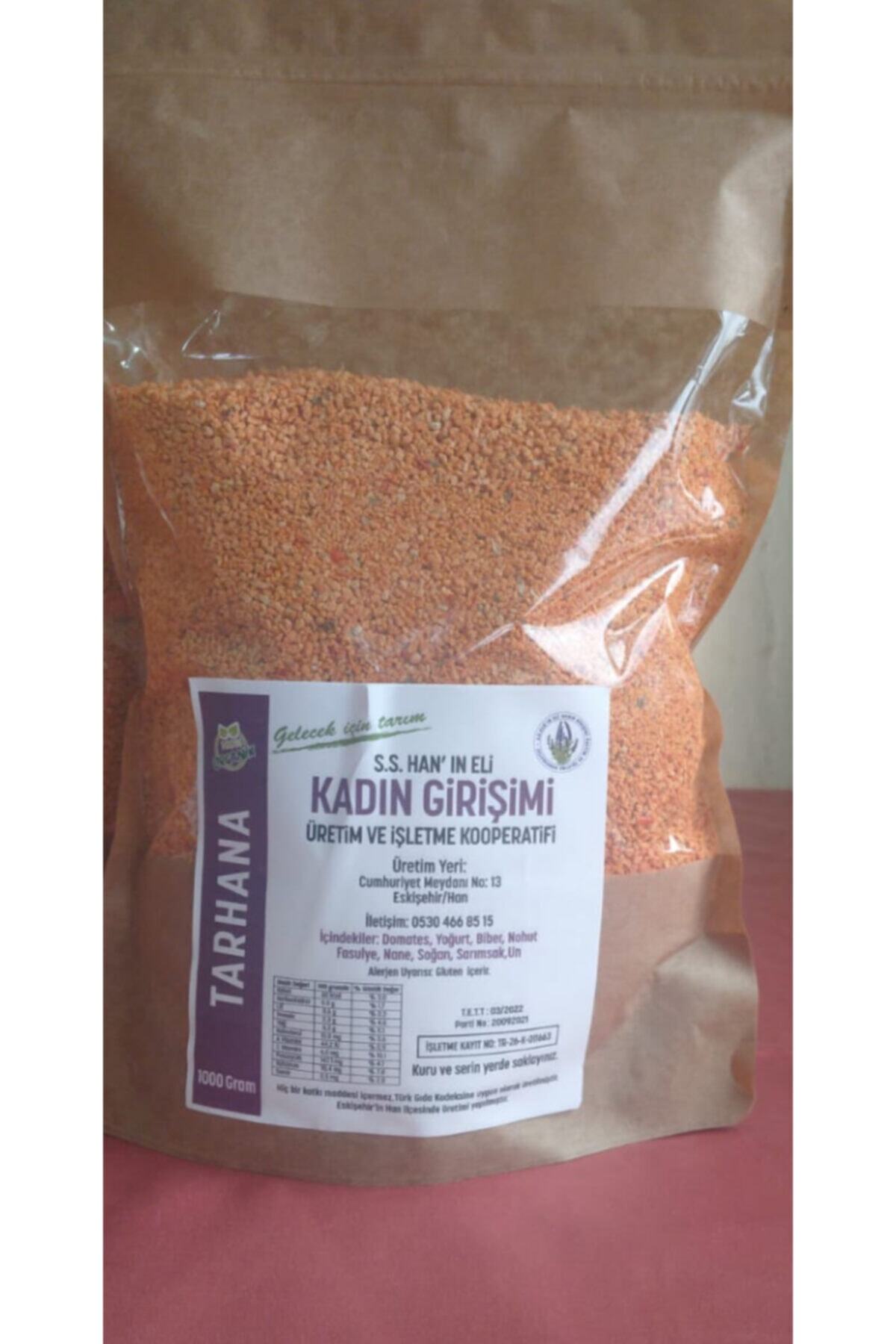 ORGANİKANNELER Tarhana 1 Kg, Köy Yoğurdu Ve Bahçeden Sebzeler Ile Yöresel Tarhana 1000 Gr