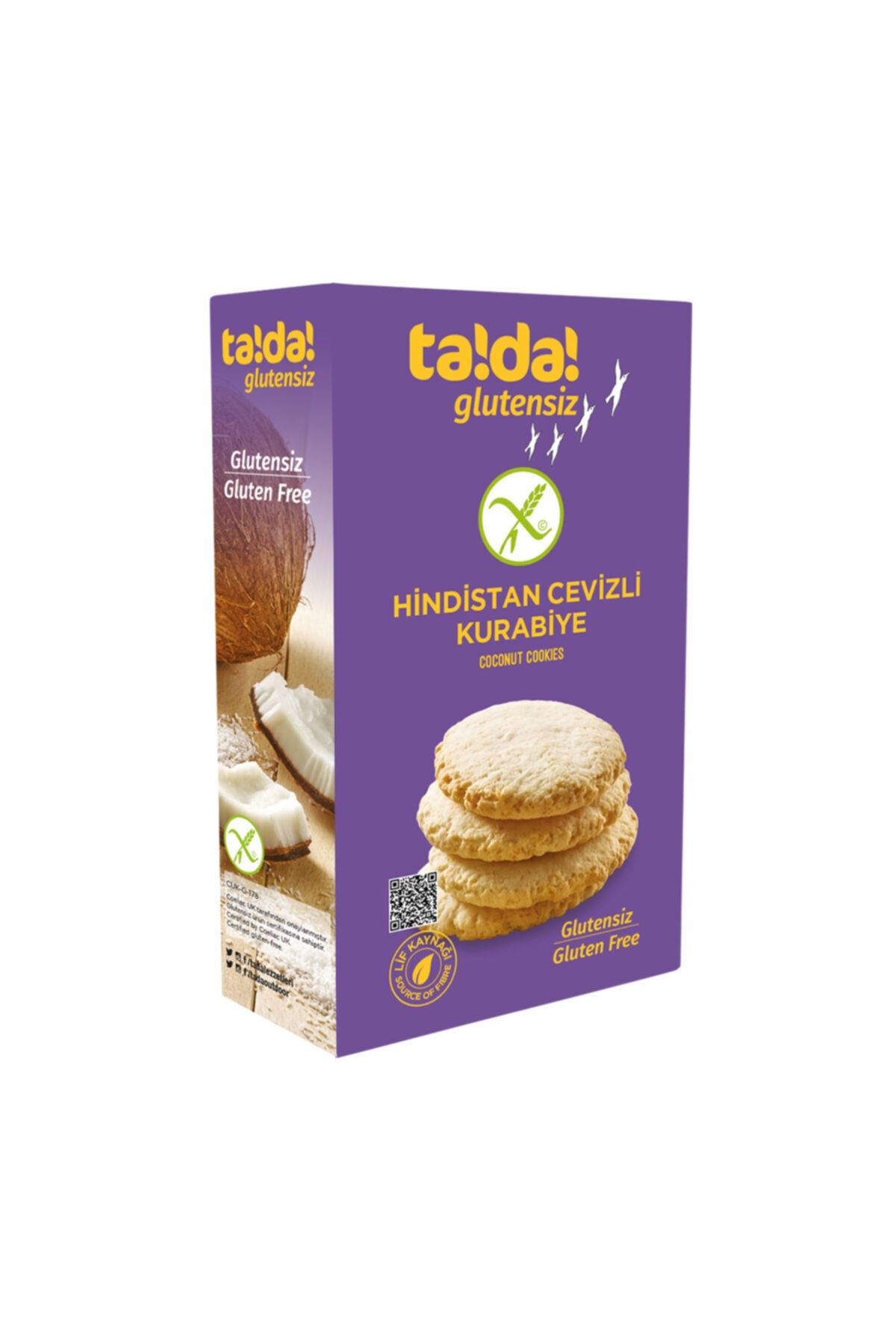 Tada Glutensiz Hindistan Cevizli Kurabiye