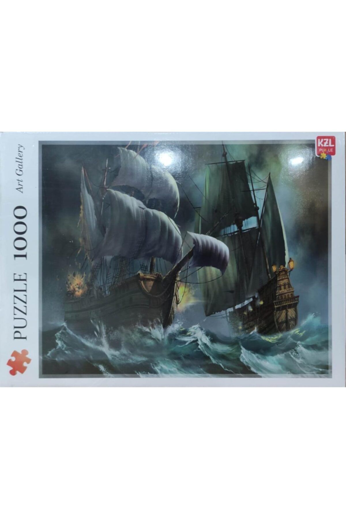 SmartFox Savaşan Iki Gemi 1000 Parça Puzzle