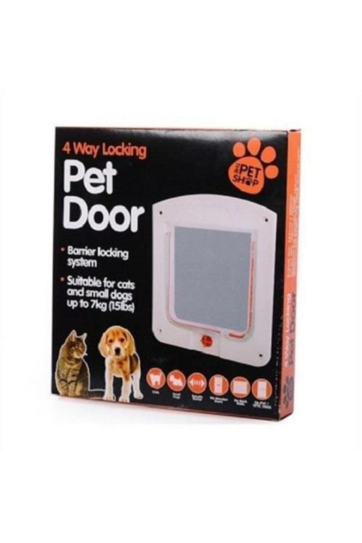 Has Pet Door 4 Yollu Kedi Kapısı 22x20x3 Cm