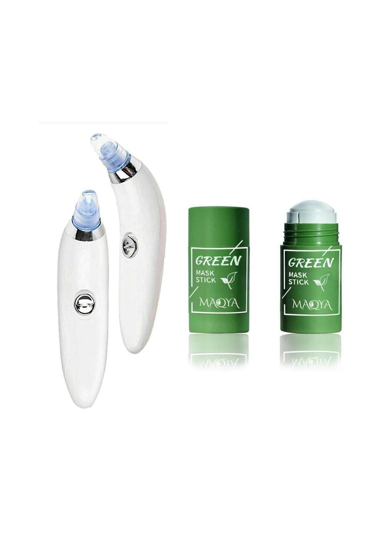 Mardinal Vakumlu Siyah Nokta Temizleme Cihazı Green Stick Maske Siyah Nokta Maskesi Sivilce Maskesi