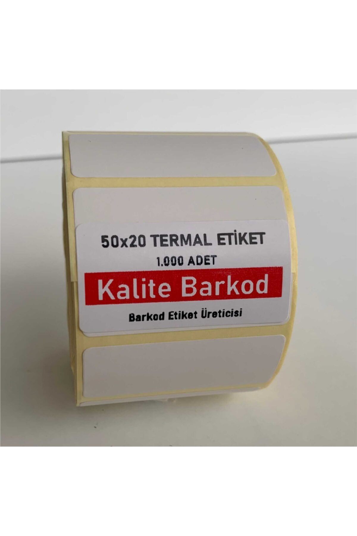 Kalite Barkod 50x20 Termal Etiket  | 10 Rulo | Kalite Barkod
