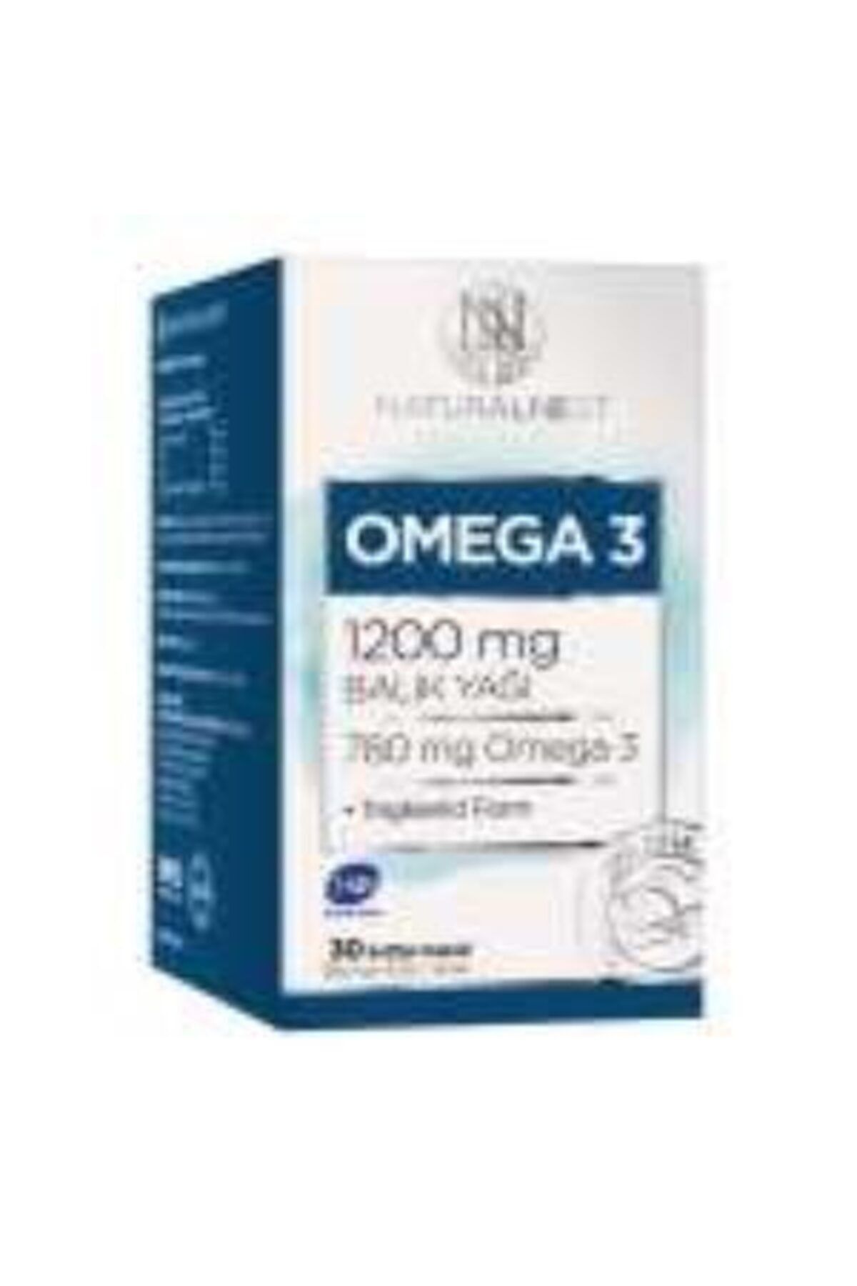 Natural Nest Omega 3 1200 mg Balık Yağı 30 Kapsül