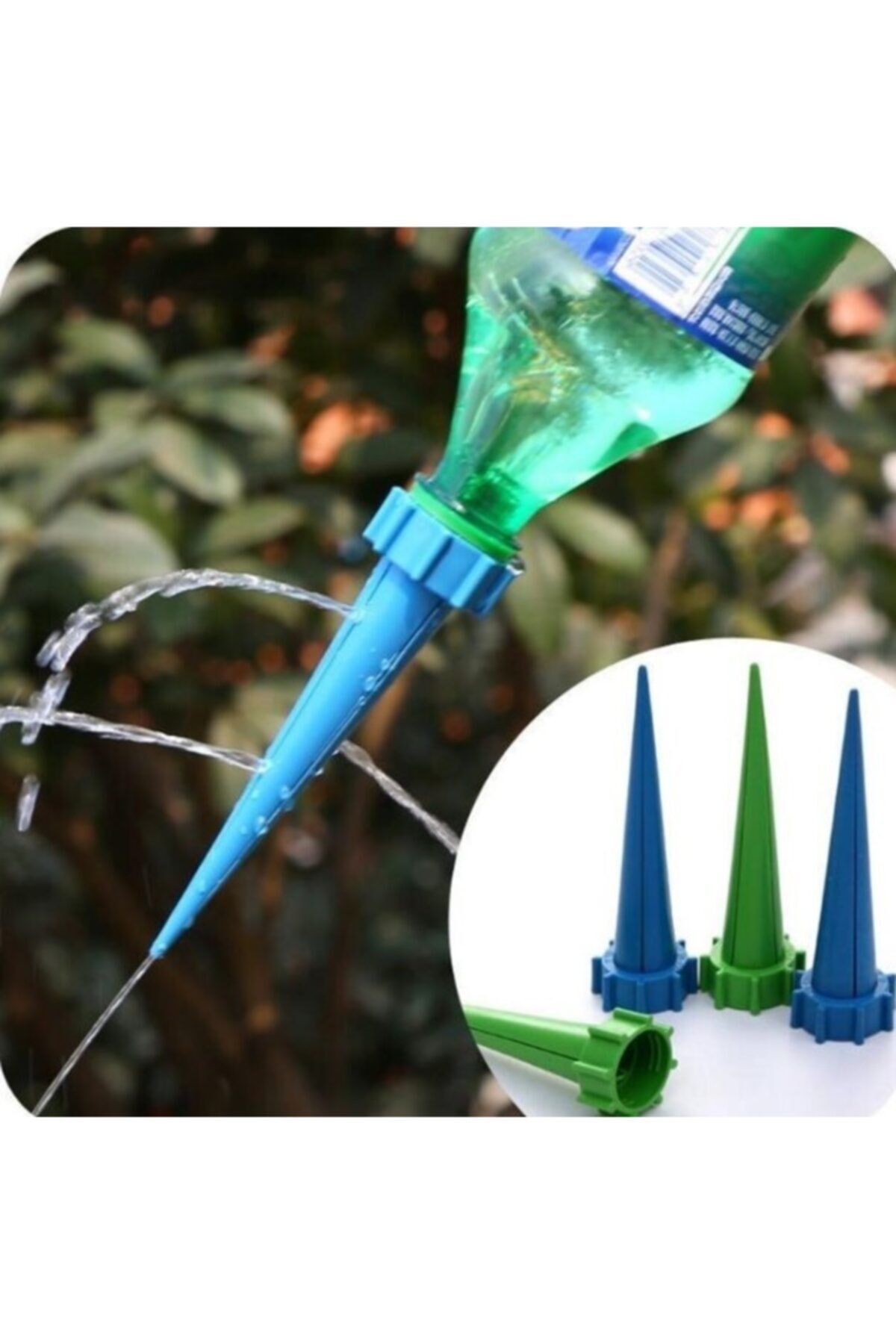 ÇEBSHOP Çiçek Bitki Sulama Aparatı 4lü (0,5 Ve 1,5 Lt Pet Şişelere Uygun)