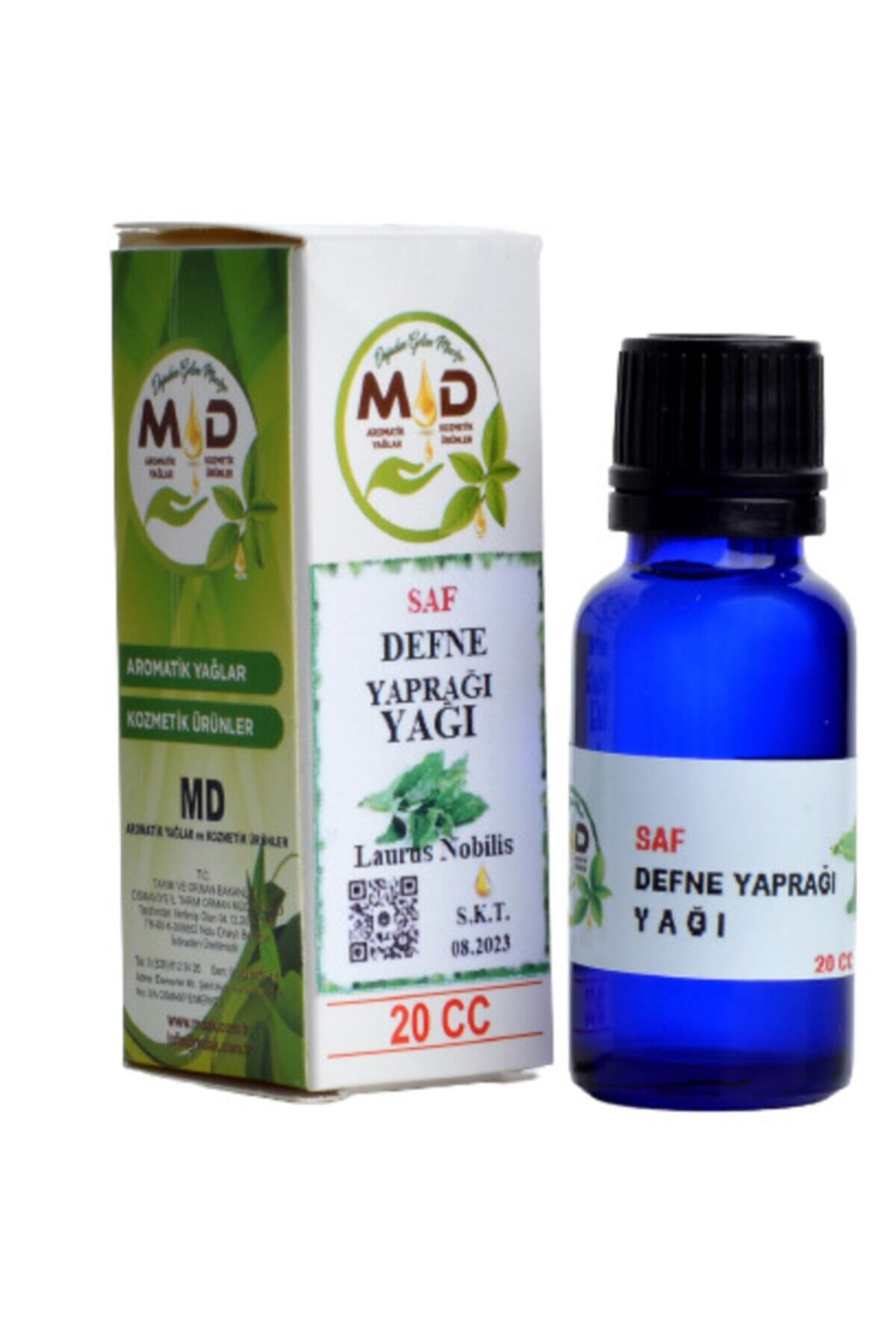 MD KOZMETİK Md Defne Yaprağı Saf Yağı 20cc