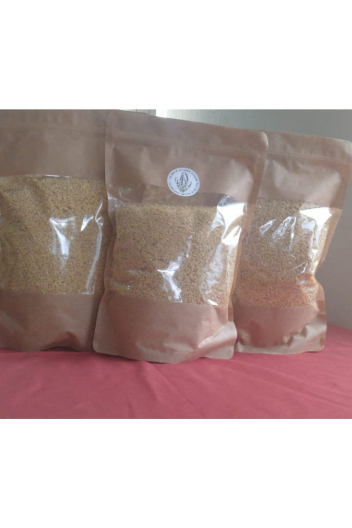 ORGANİKANNELER Bulgur Pilavlık 1 Kg, Yöresel Köy Bulguru 1000 Gr