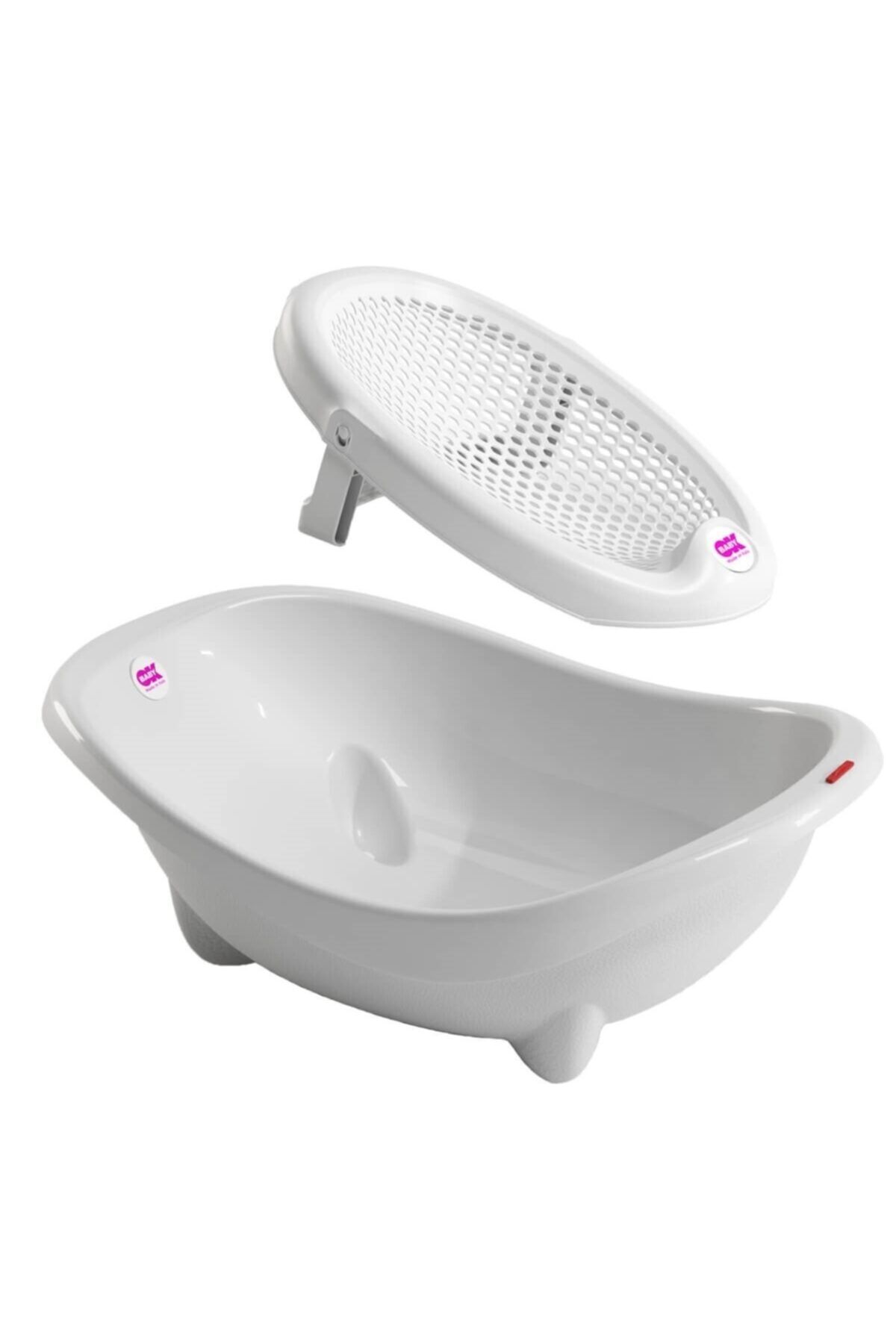 OK Baby Okbaby Laguna Banyo Küveti & Jelly Küvet Aparatı / Beyaz