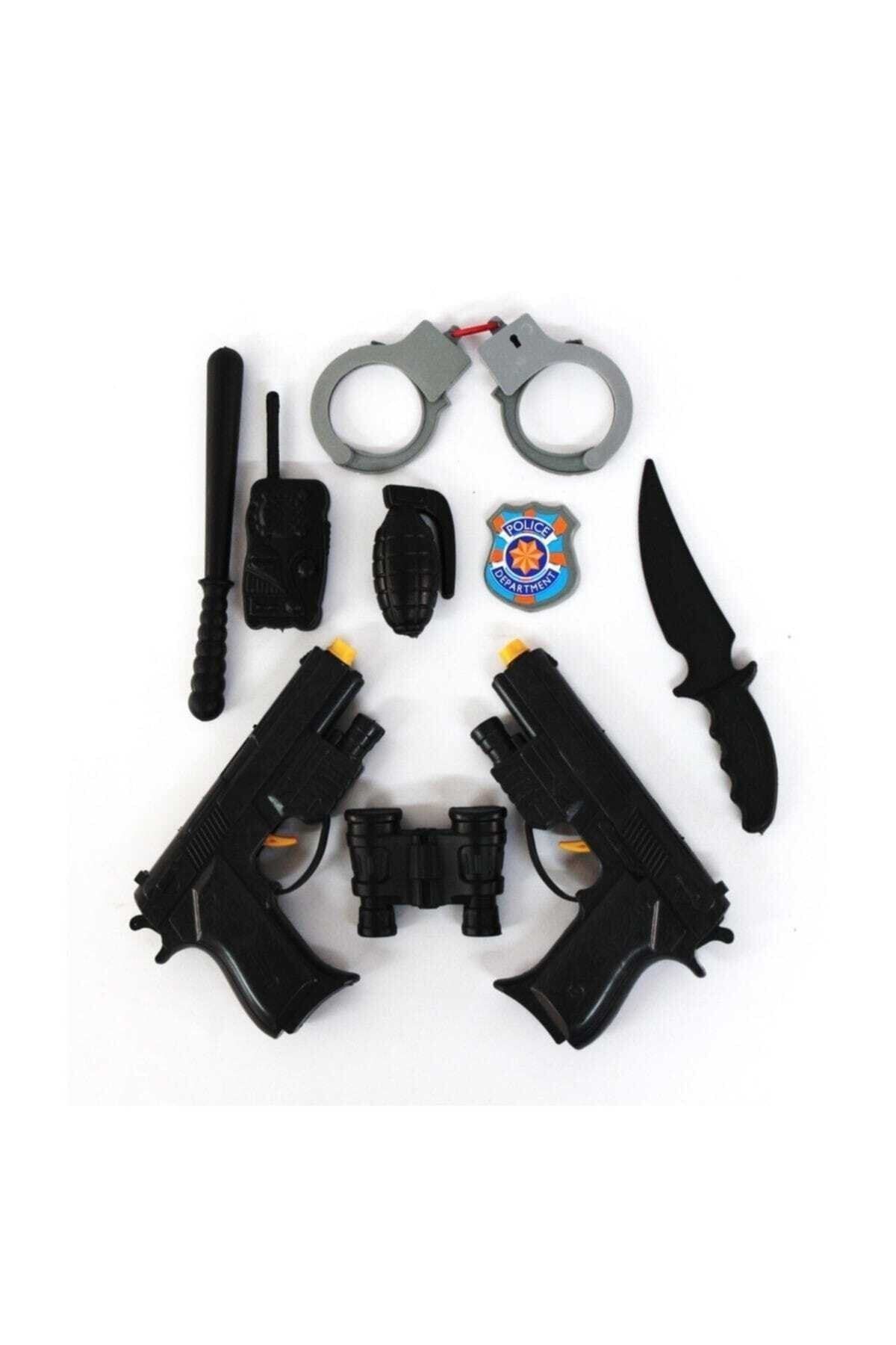 Beyaz Toys Task Force Polis Seti 2 Tabancalı