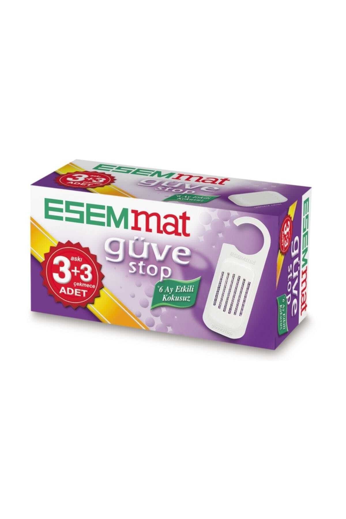 Esemmat Güve Stop 3 Askı 3 Çekmece