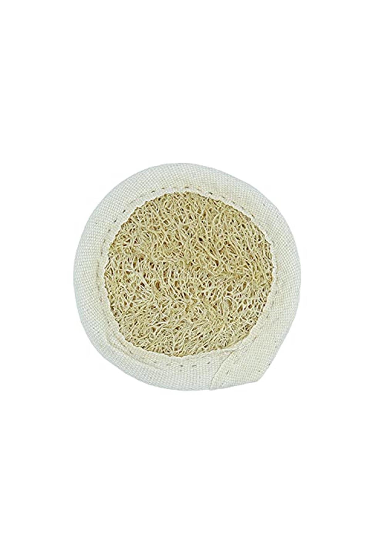 BRCTOPTAN Doğal Kabak Lifi Oval Yüz Kesesi Yüz Lifi Peeling Lifi Doğal Organik Kabak Lif