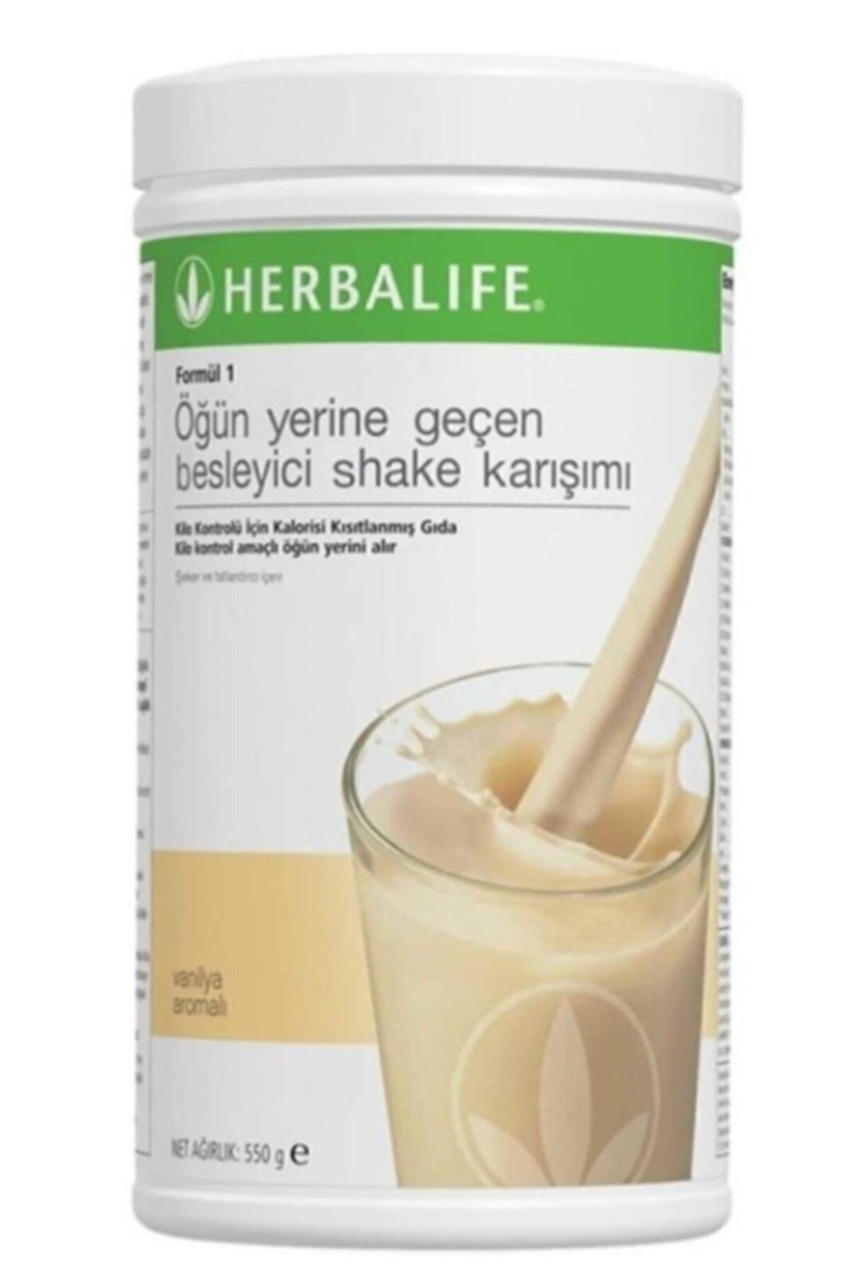 Herbalife Formül 1 Öğün Yerine Geçen Besleyici Shake Karışımı Vanilya 550 Gr