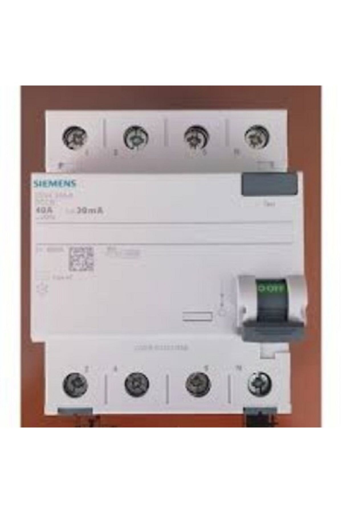 Siemens 5sv4344-0 Kaçak Akım Koruma 3x40a 30ma Kaçak Akım Rölesi