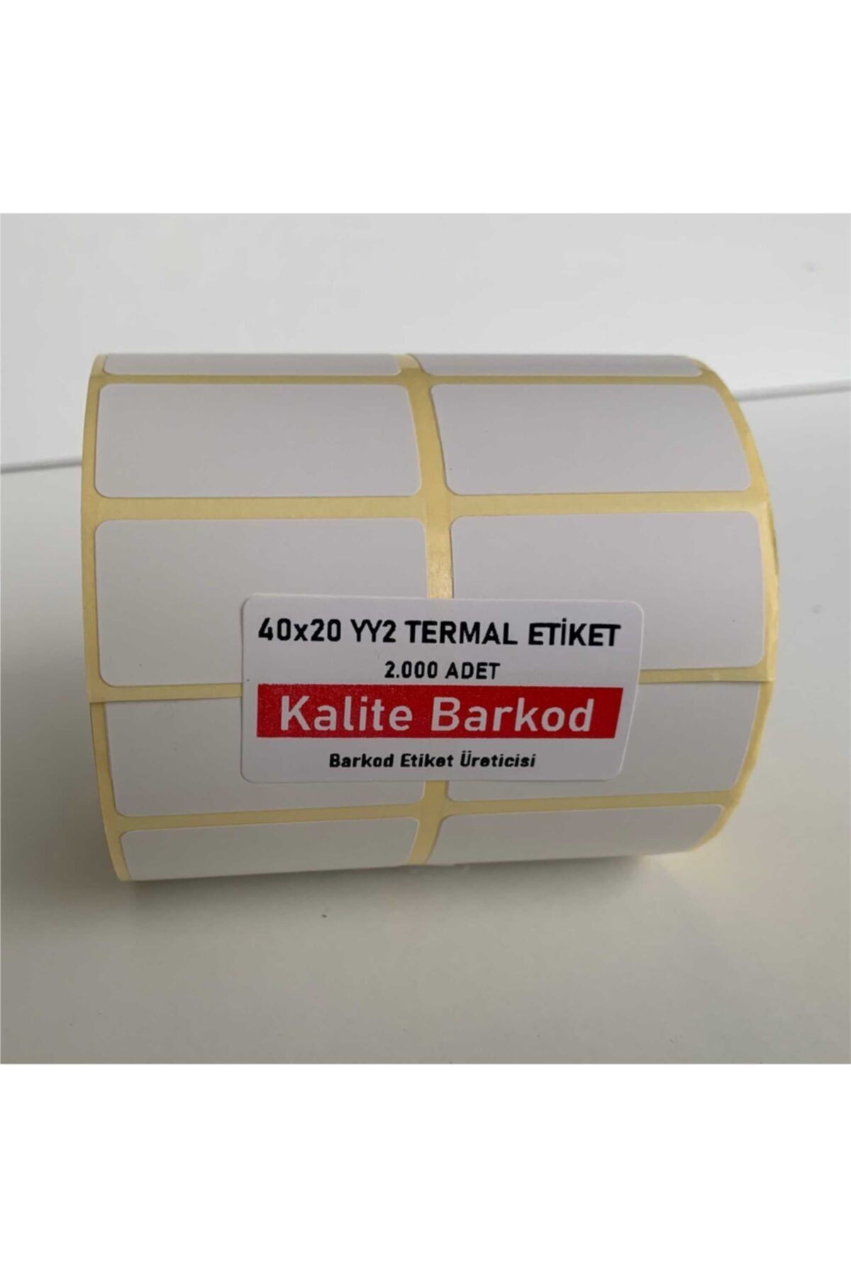 Kalite Barkod 40x20 Yy2 Termal Etiket | 15 Rulo |