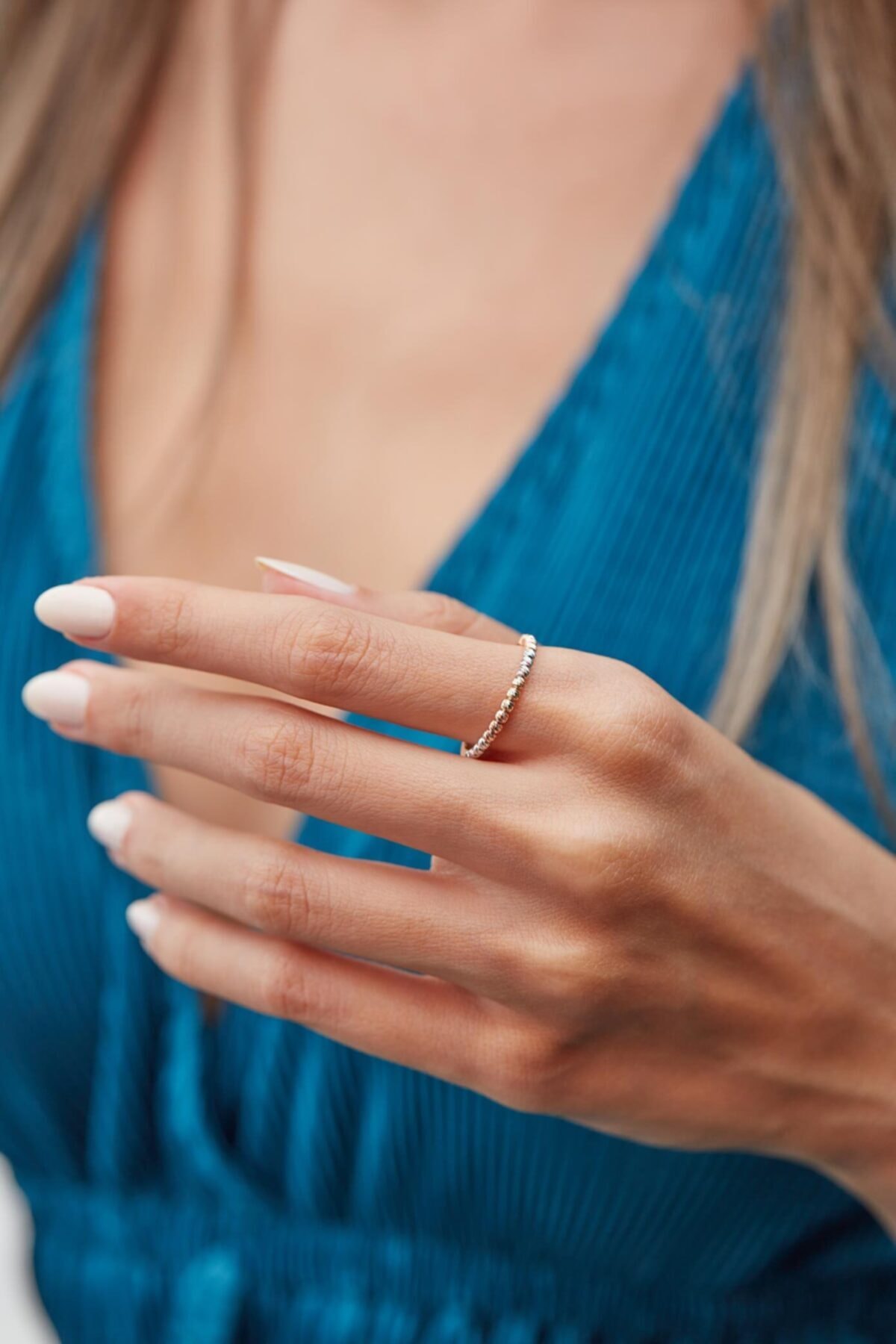 Shemark Jewellery Tel Sıra Dorika Yüzük Yz04389