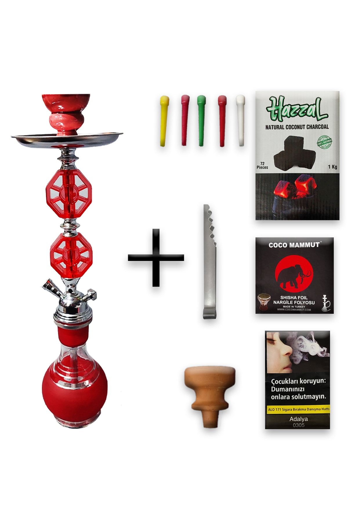 mancnargile Konya Nargile Takımı Set Ve Diğer Ekipmanlar Hediye