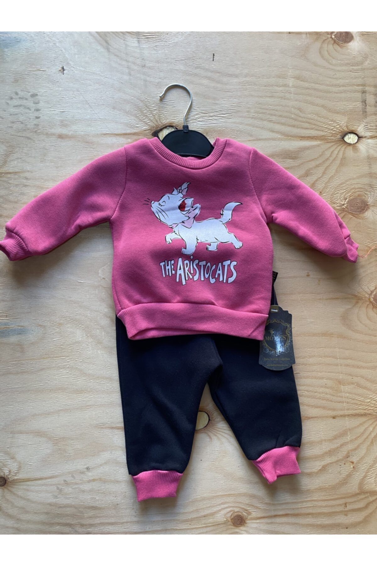 Eylüşüm butik 2 Li Kedili Polar Takım