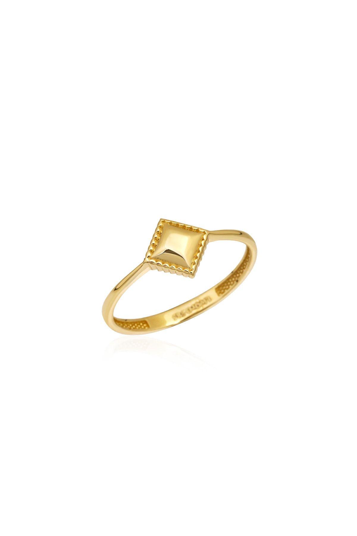 barikajewelry Kadın 14 Ayar Altın Günlük Yüzük