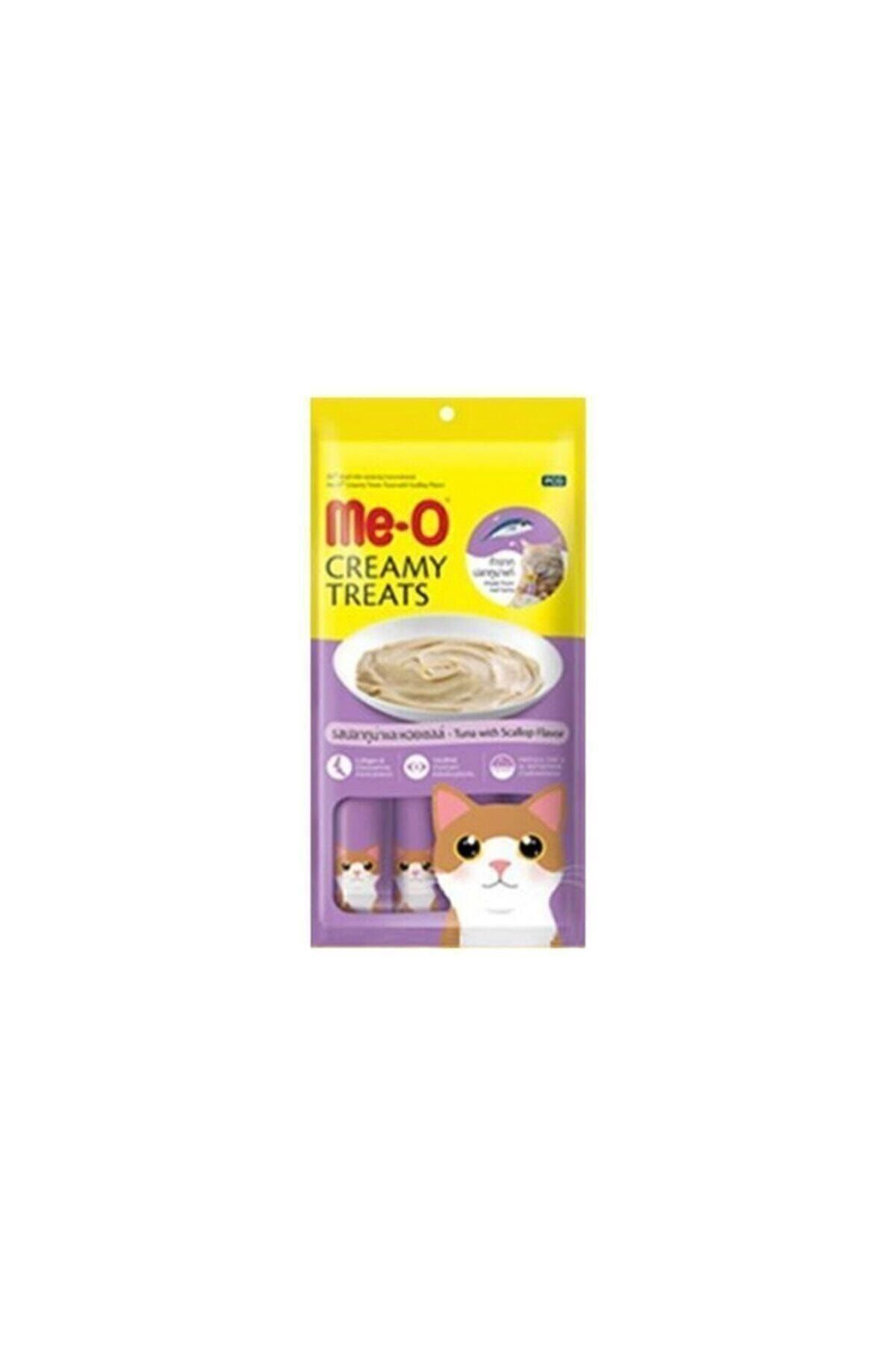 meo Creamy Deniz Tarağı &ton Balığı Kedi Ödülü 4x15gr