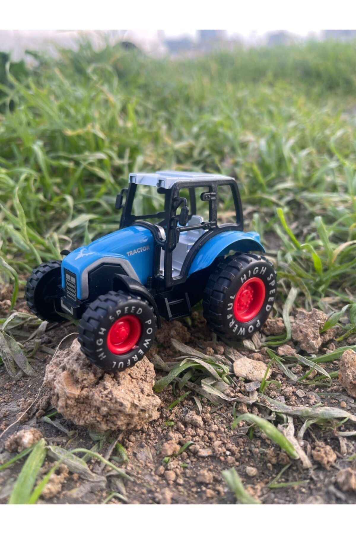 Kidstar Super Farm Traktör Oyuncak (mavi)